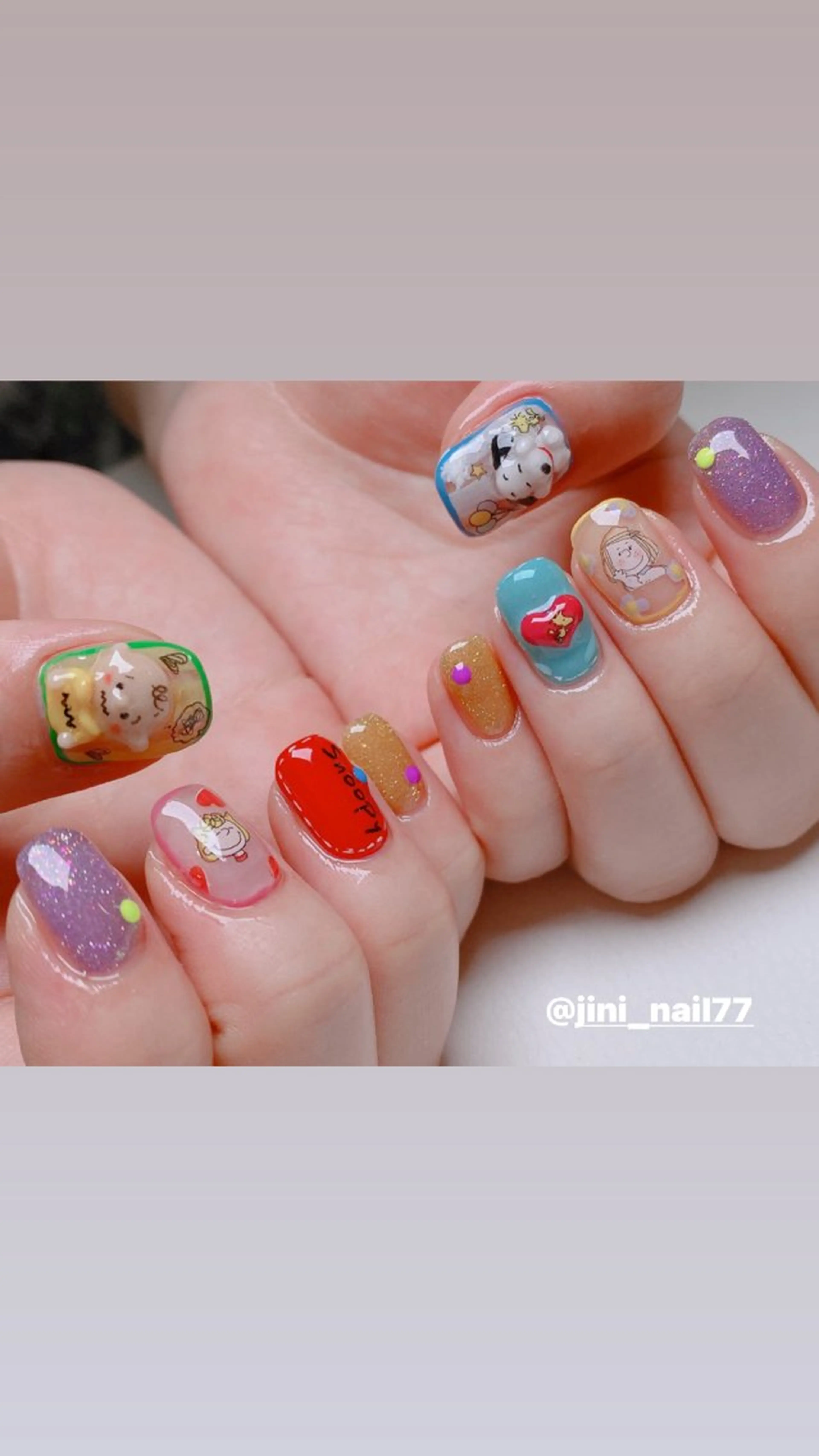 ネイル JINI NAIL所属・ジニ ネイルのネイルデザイン