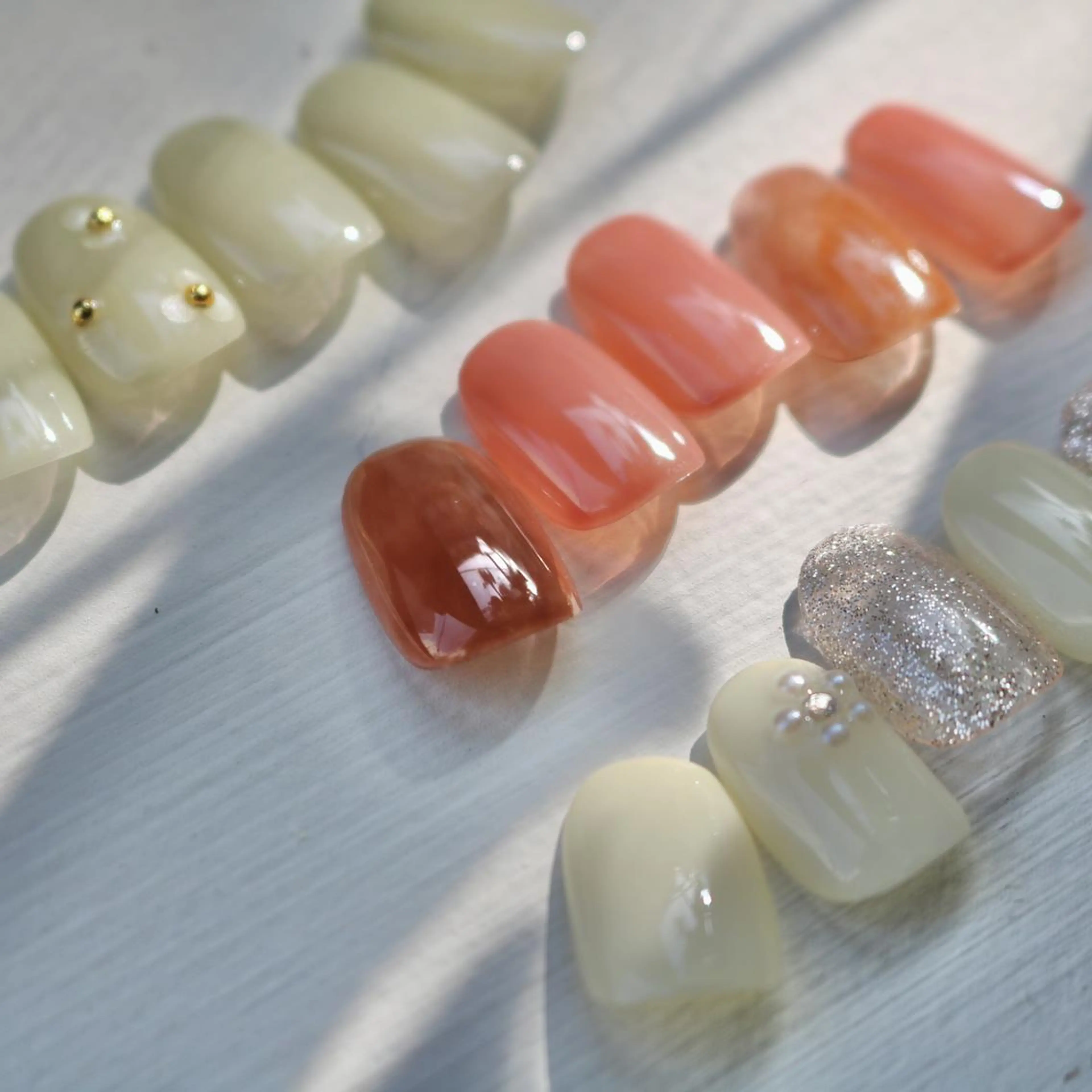 〈期間限定モデル様募集🌸〉ハンド定額◇シンプルネイルプレート✨（オフ無料✨自由調合カラー変更＋500円🎨✨）の写真