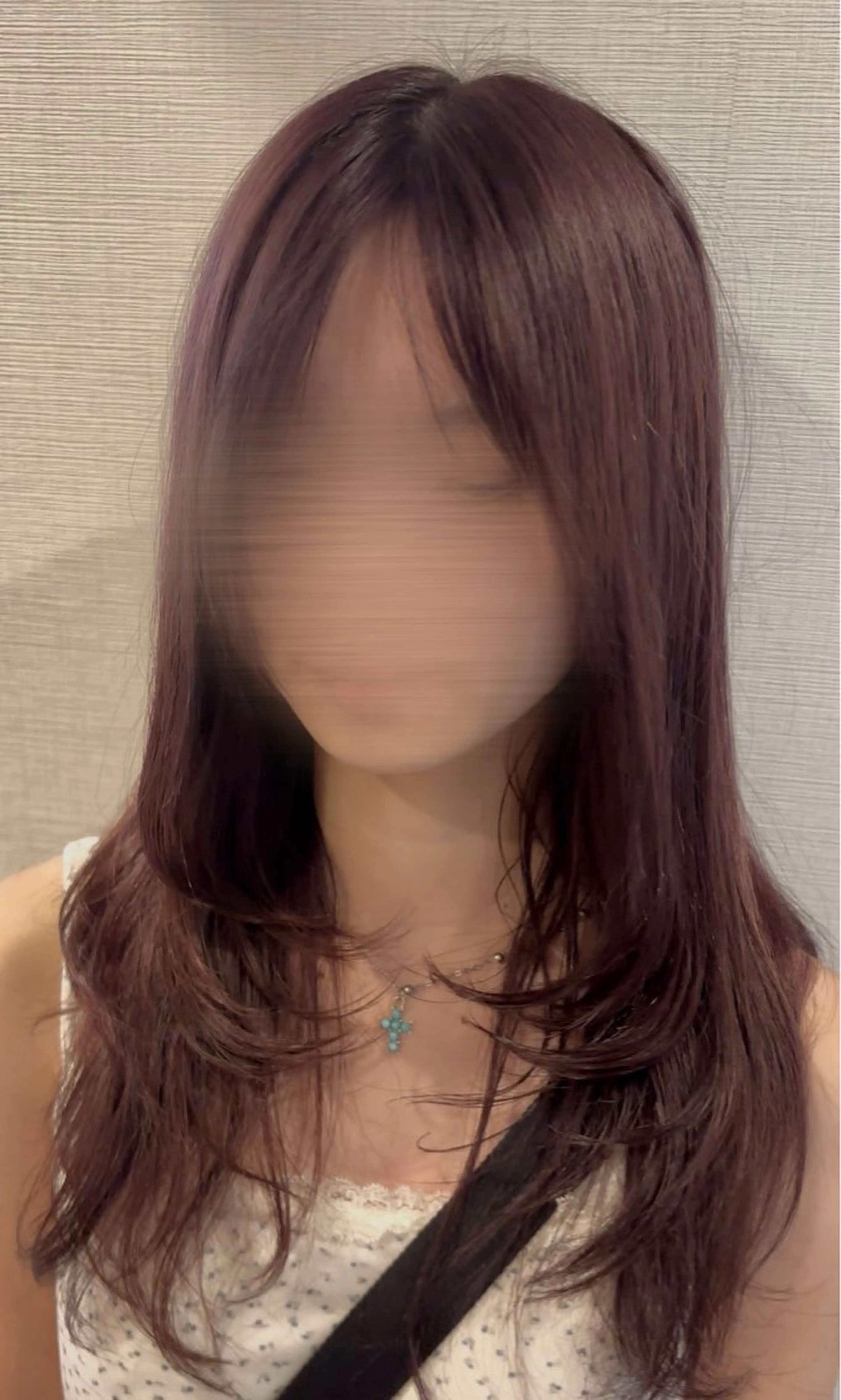 セミロング エクステ/艶カラー /まつパ🌎はるかのヘアスタイル