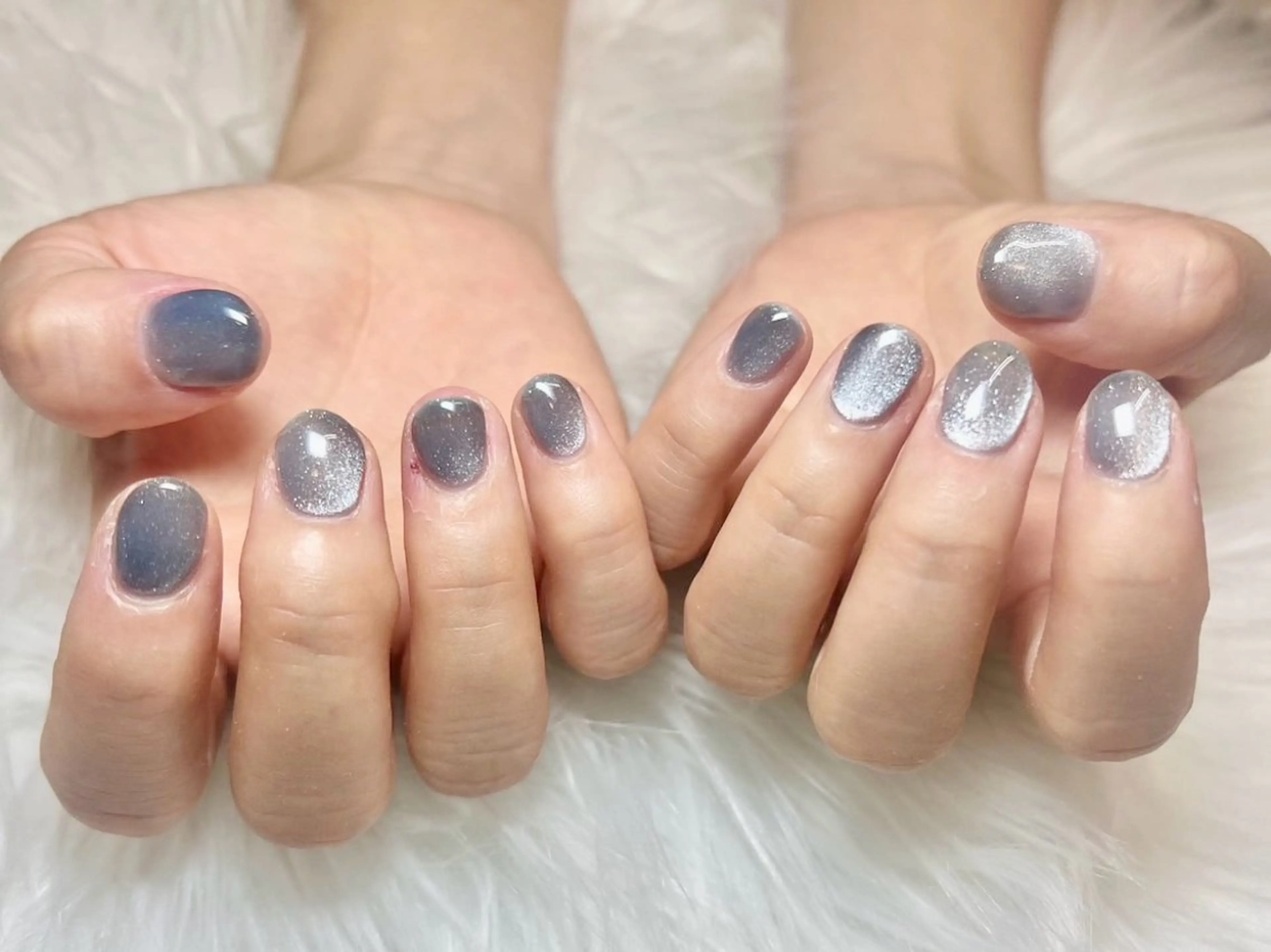 ネイル マグネットネイル nails alien Cのネイルデザイン