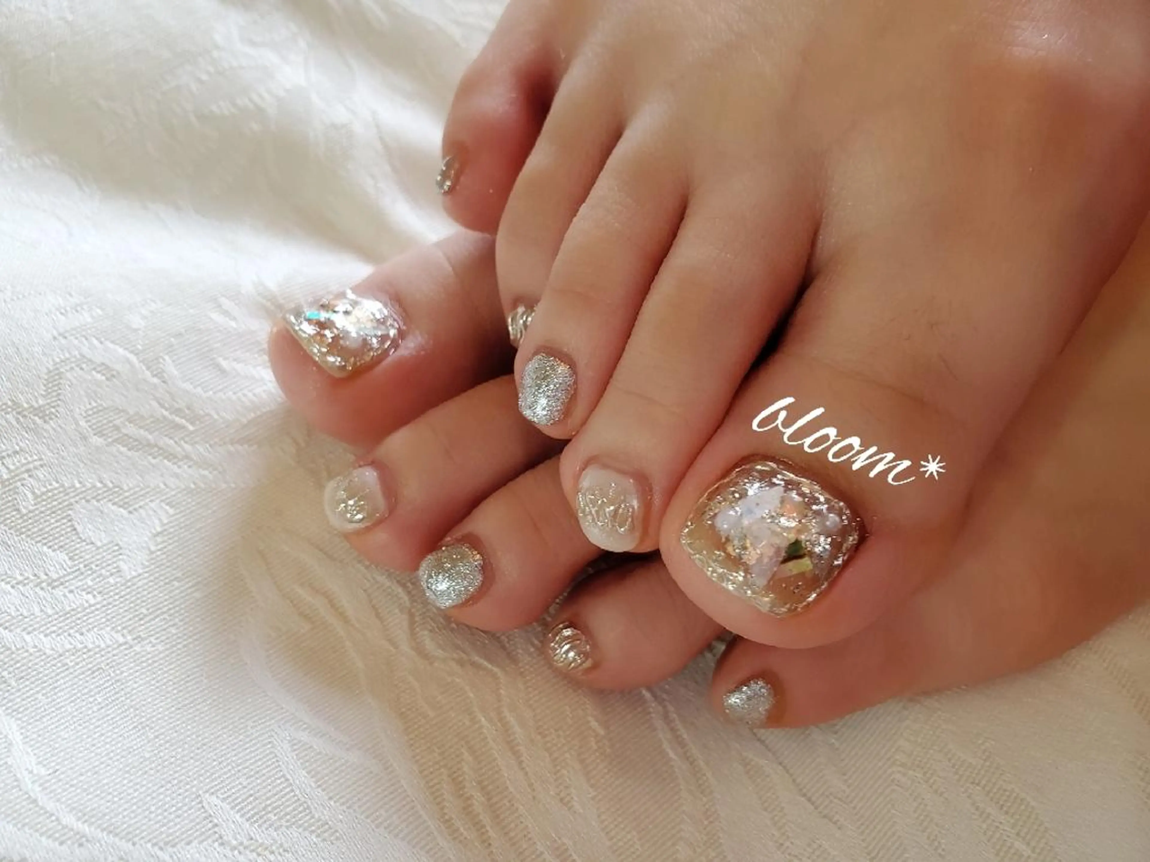 ネイル フットネイル bloom *のネイルデザイン