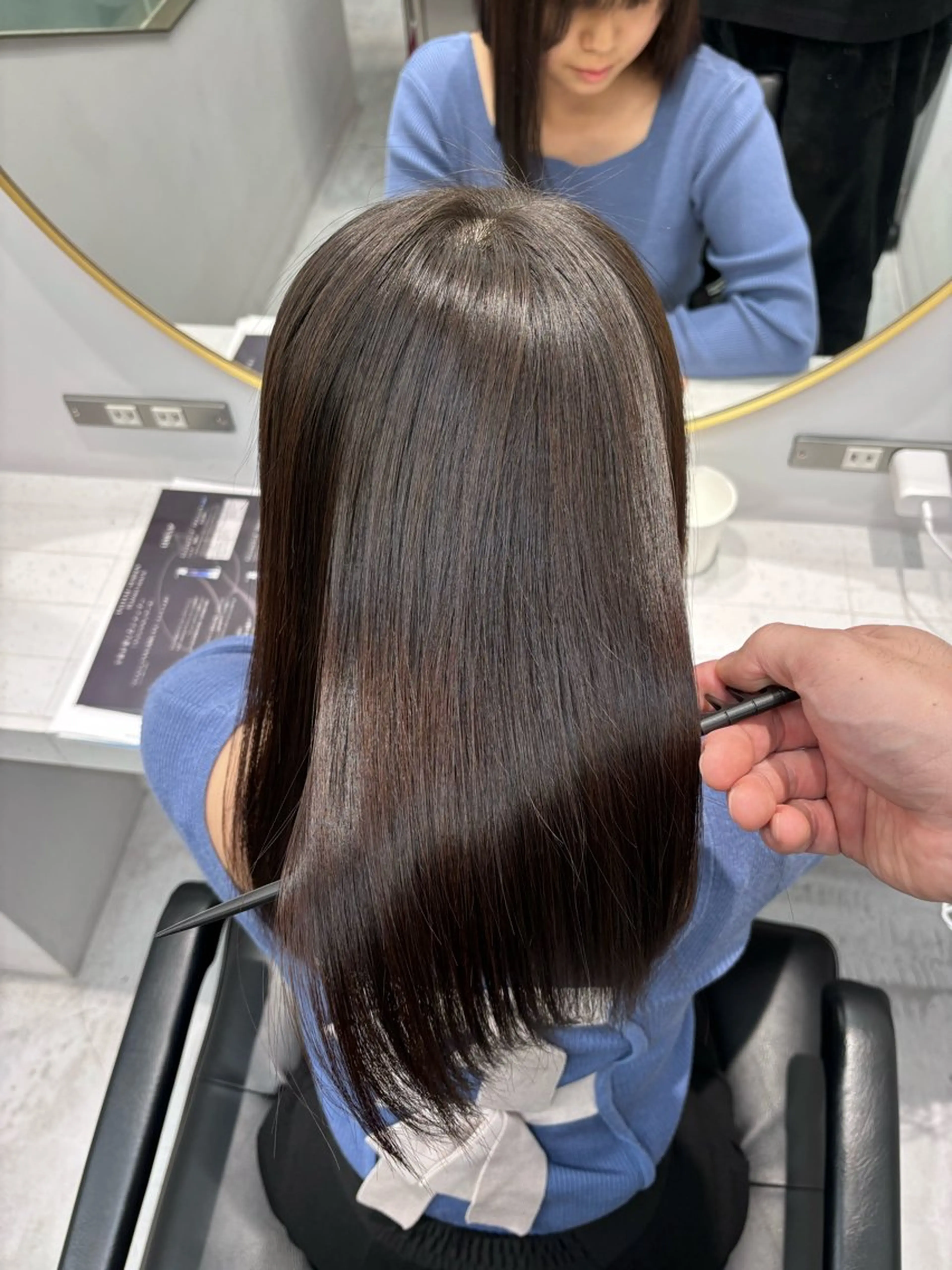 セミロング TRUNS所属・🫧髪質改善特化/ 縮毛矯正/🫧鈴木透のヘアスタイル