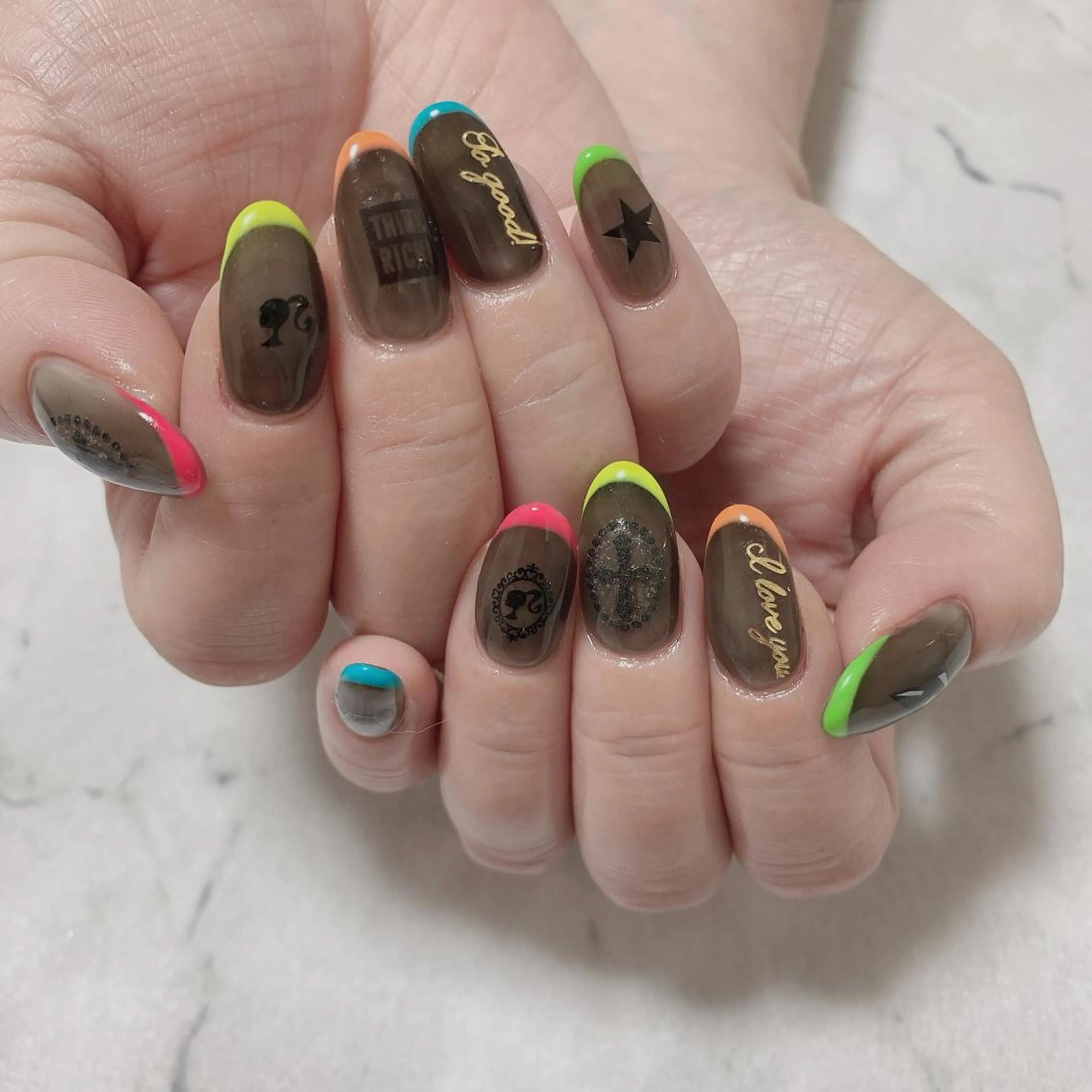 ネイル フレンチネイル Jeremy ♡ HARUKAのネイルデザイン