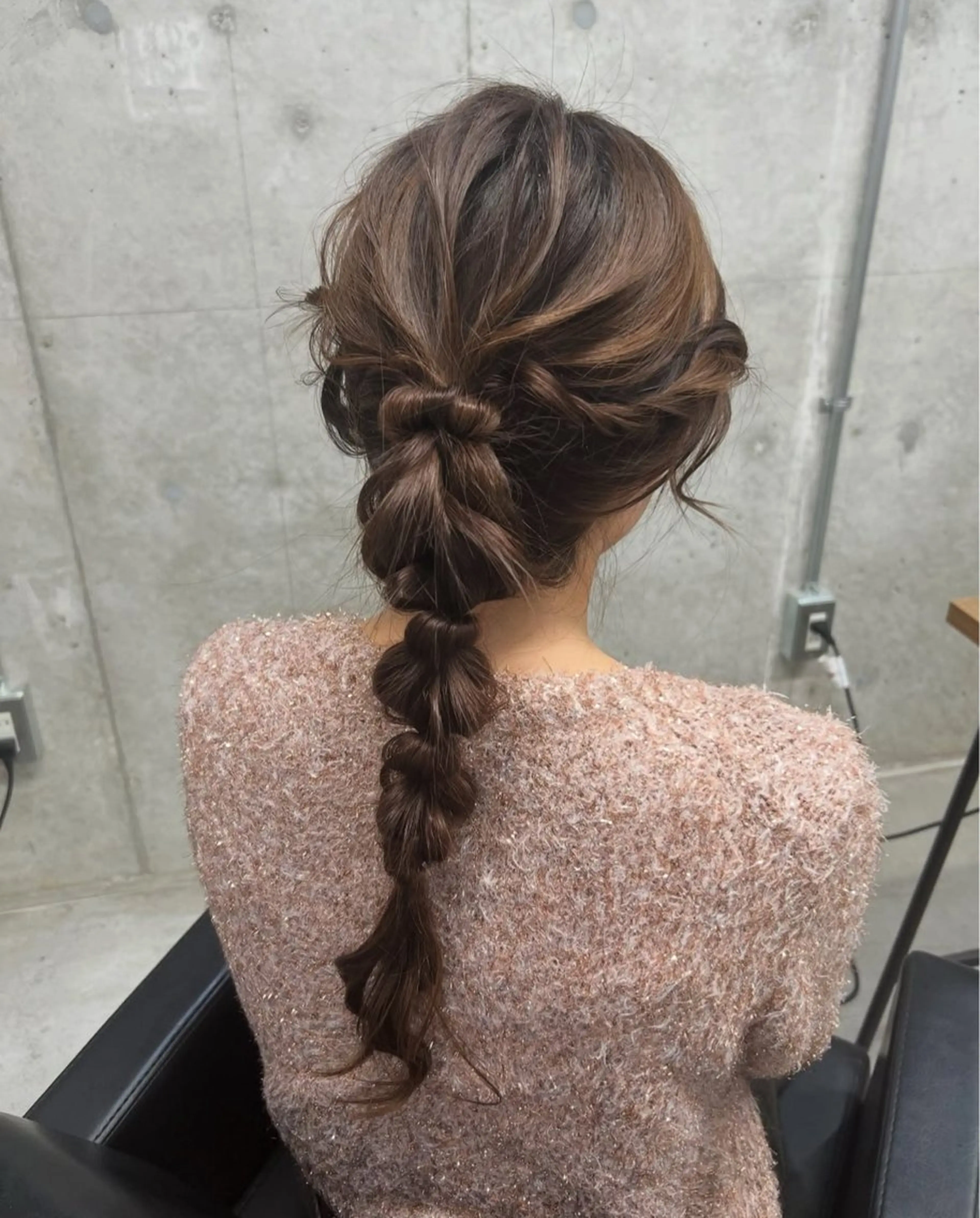 ロング ヘアセット lafit kaedeのヘアスタイル