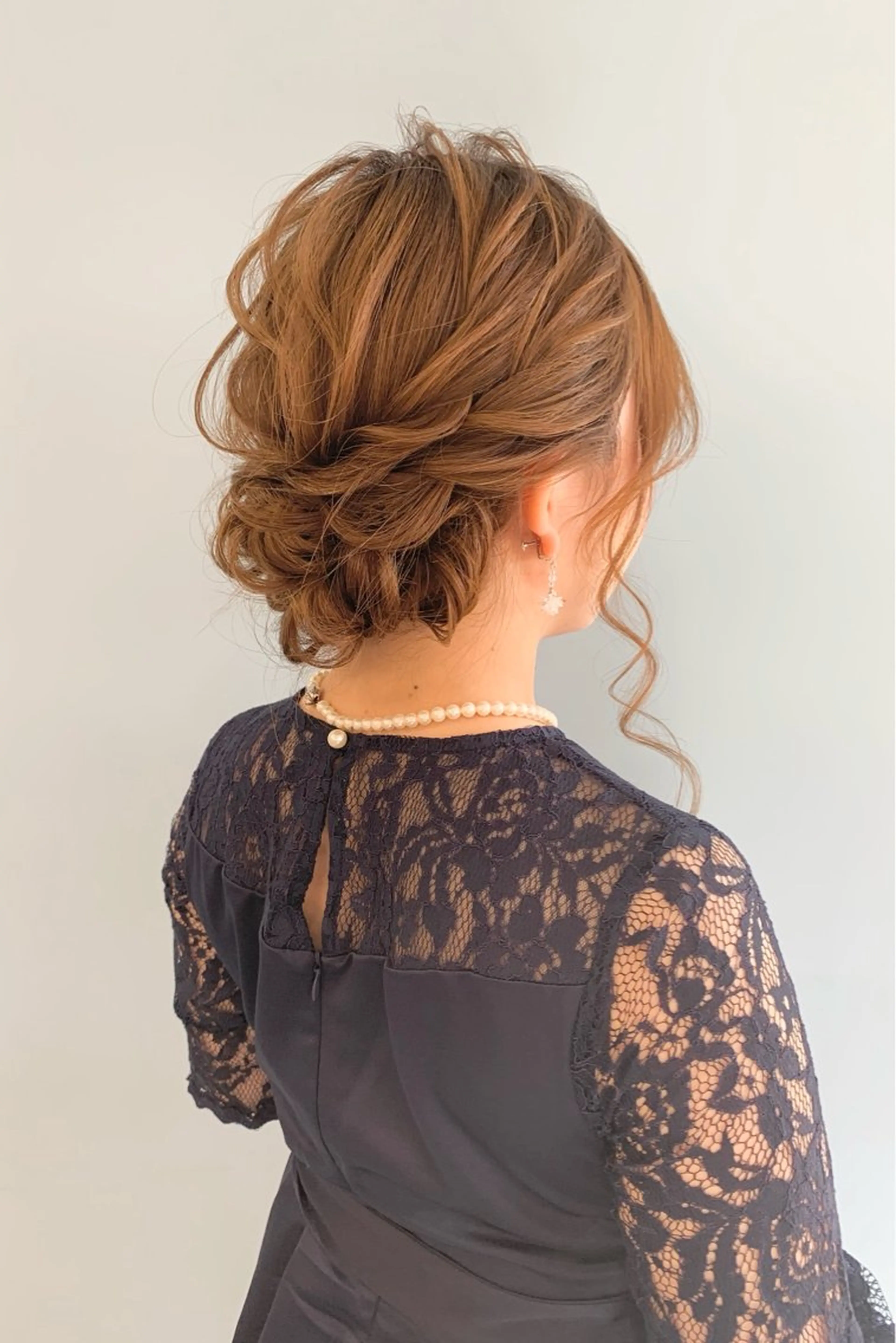 ミディアム カラー ヘアアレンジ ヘアセット Aloa透明感ヘア ♡kanami♡のヘアスタイル