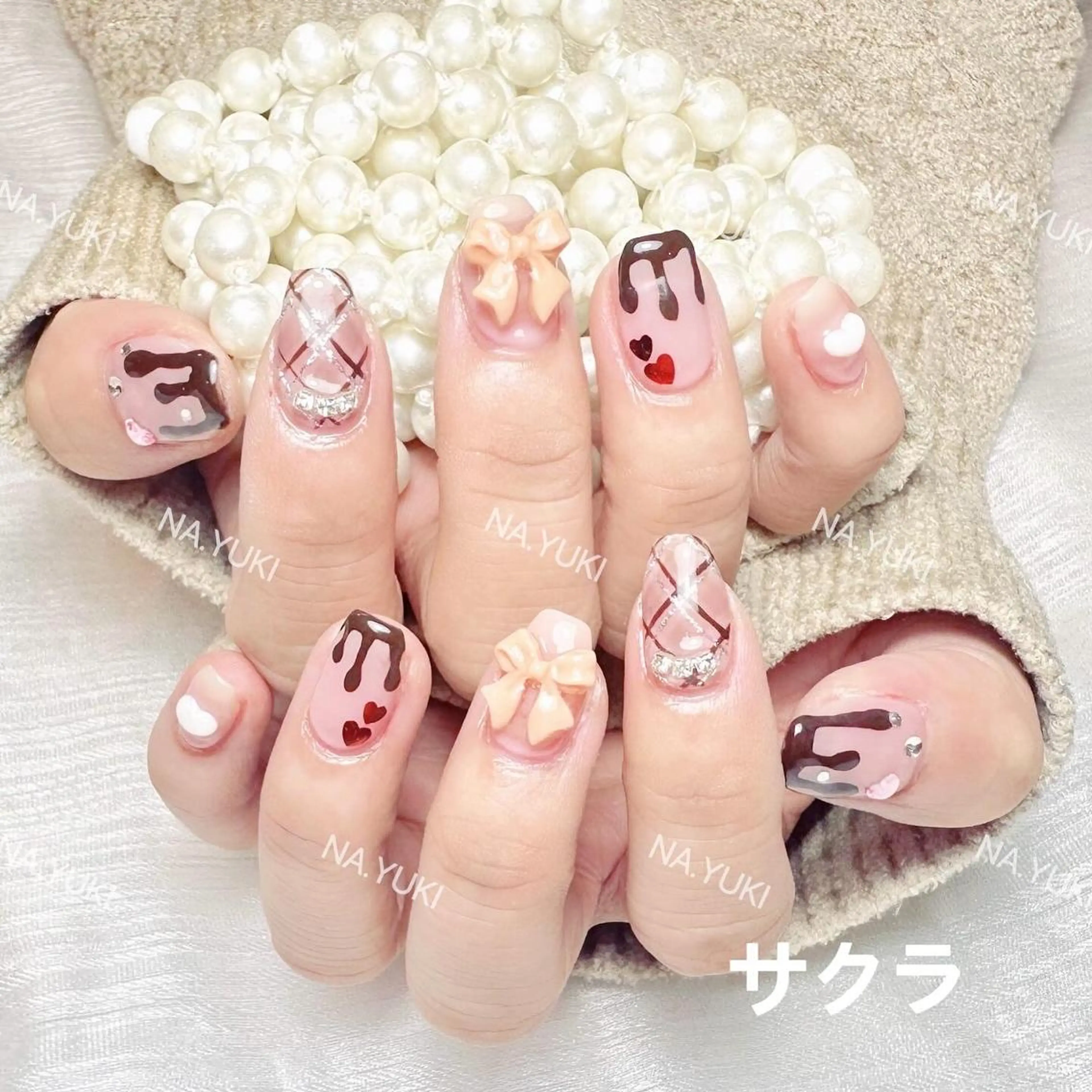 ネイル ハンドネイル YUKI 💗 渋谷店のネイルデザイン