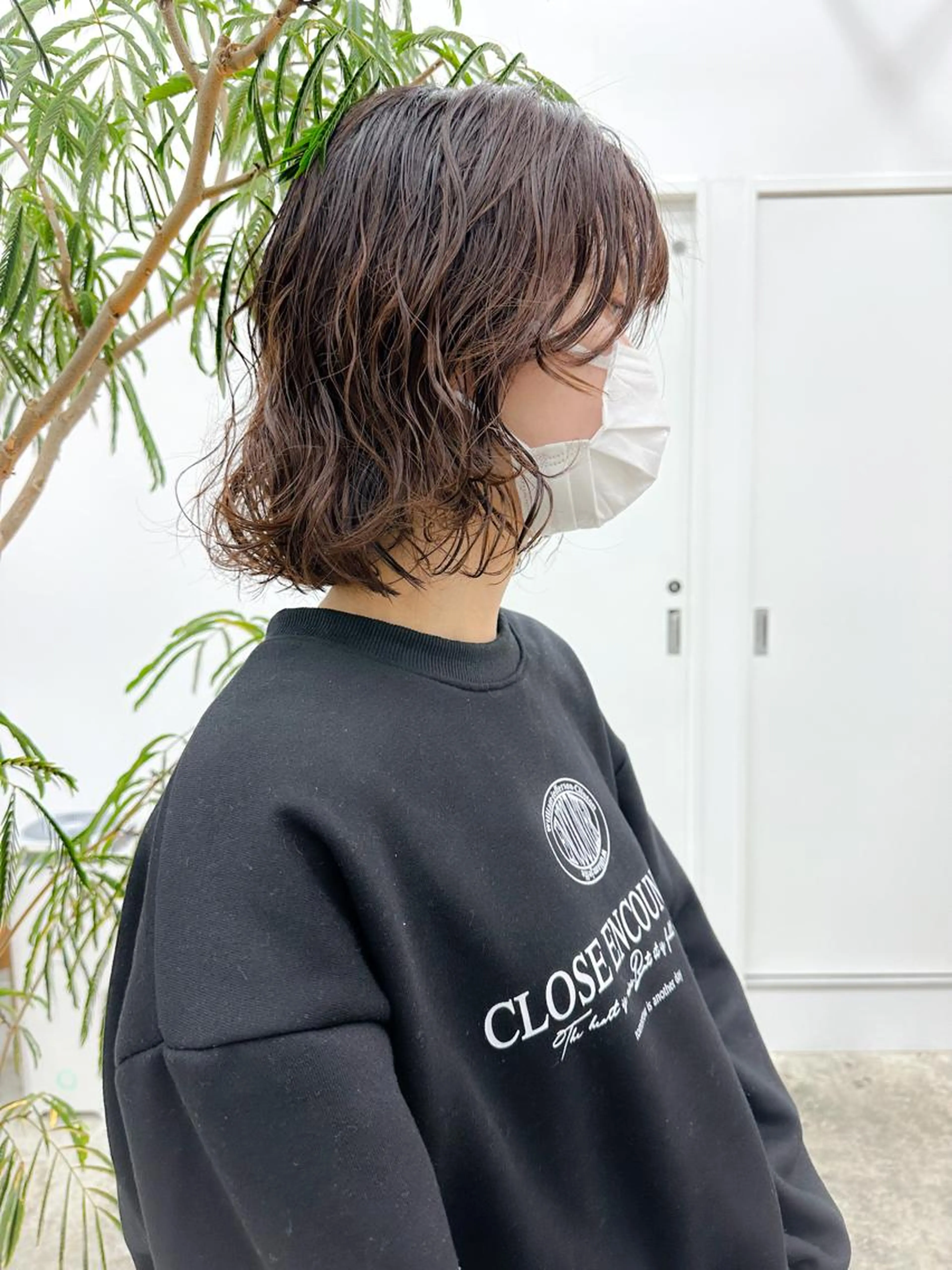 【✅平日限定✅】カット+レディースパーマ+トリートメントの写真