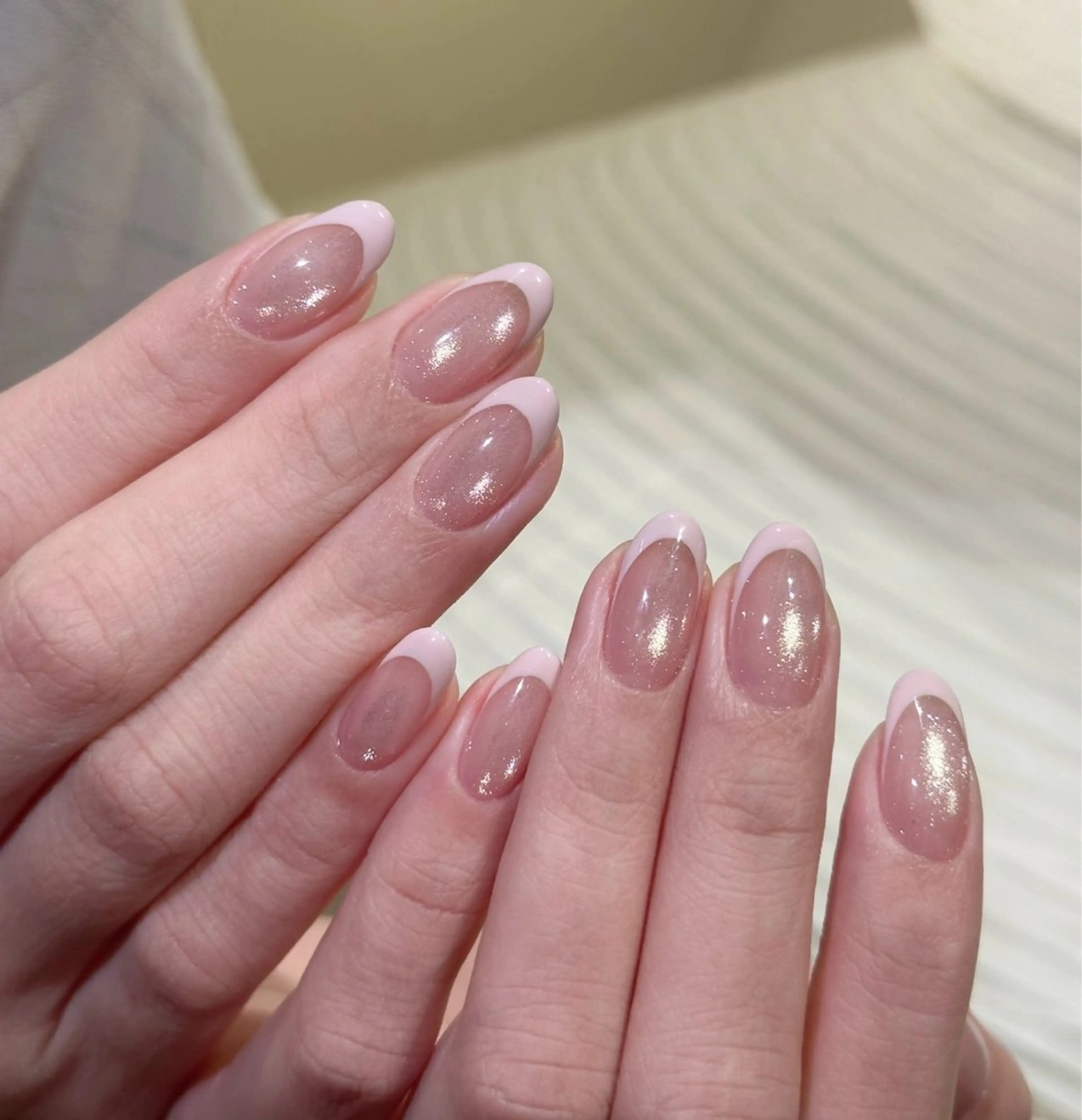 マグネット+フレンチ💅初回オフ無料　¥7500の写真
