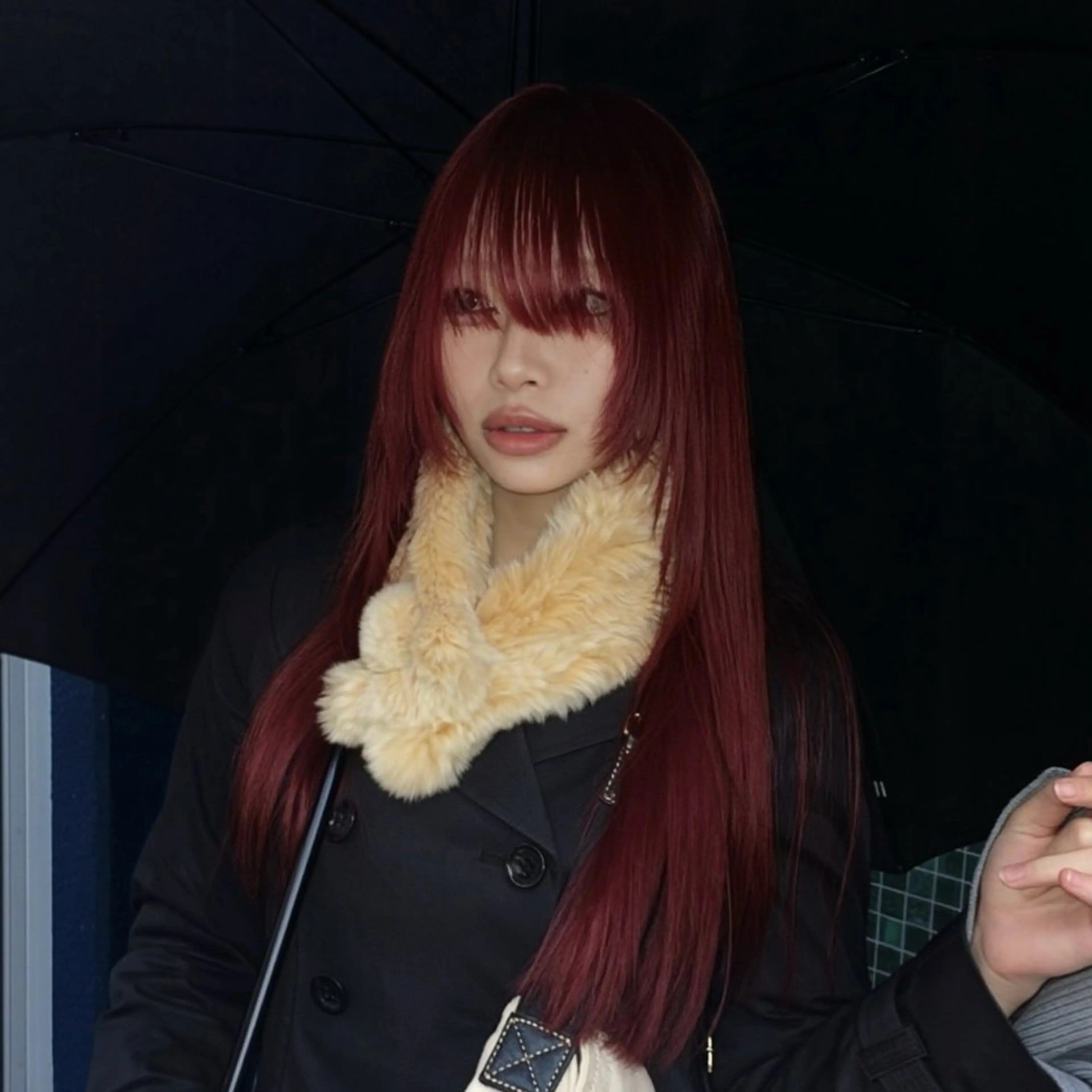 ロング カラー ヘアカラー ORGN.所属・二千華 /派手髪デザインのヘアスタイル