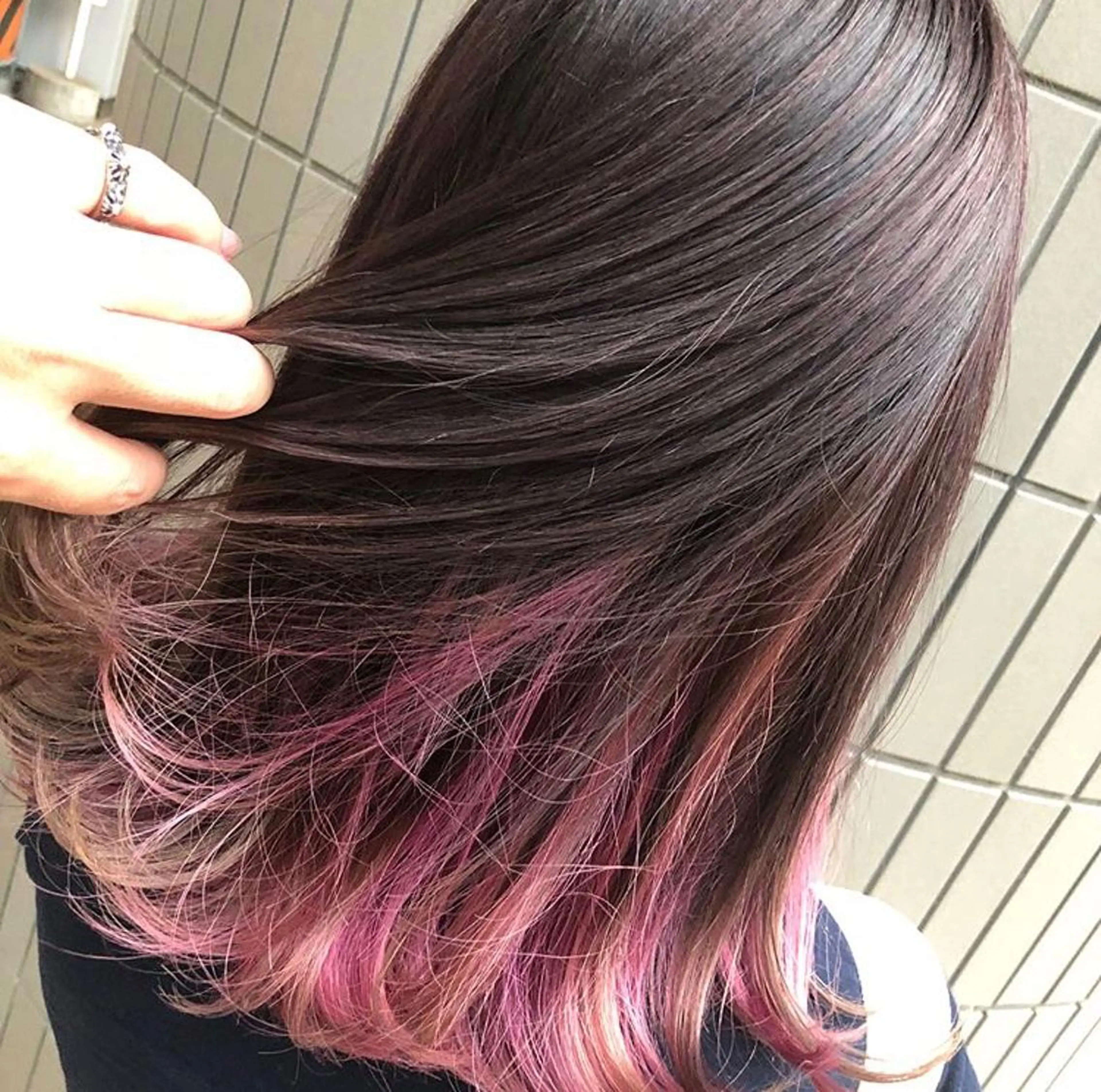 ミディアム 透明感韓国ヘア♡ みつきのヘアスタイル