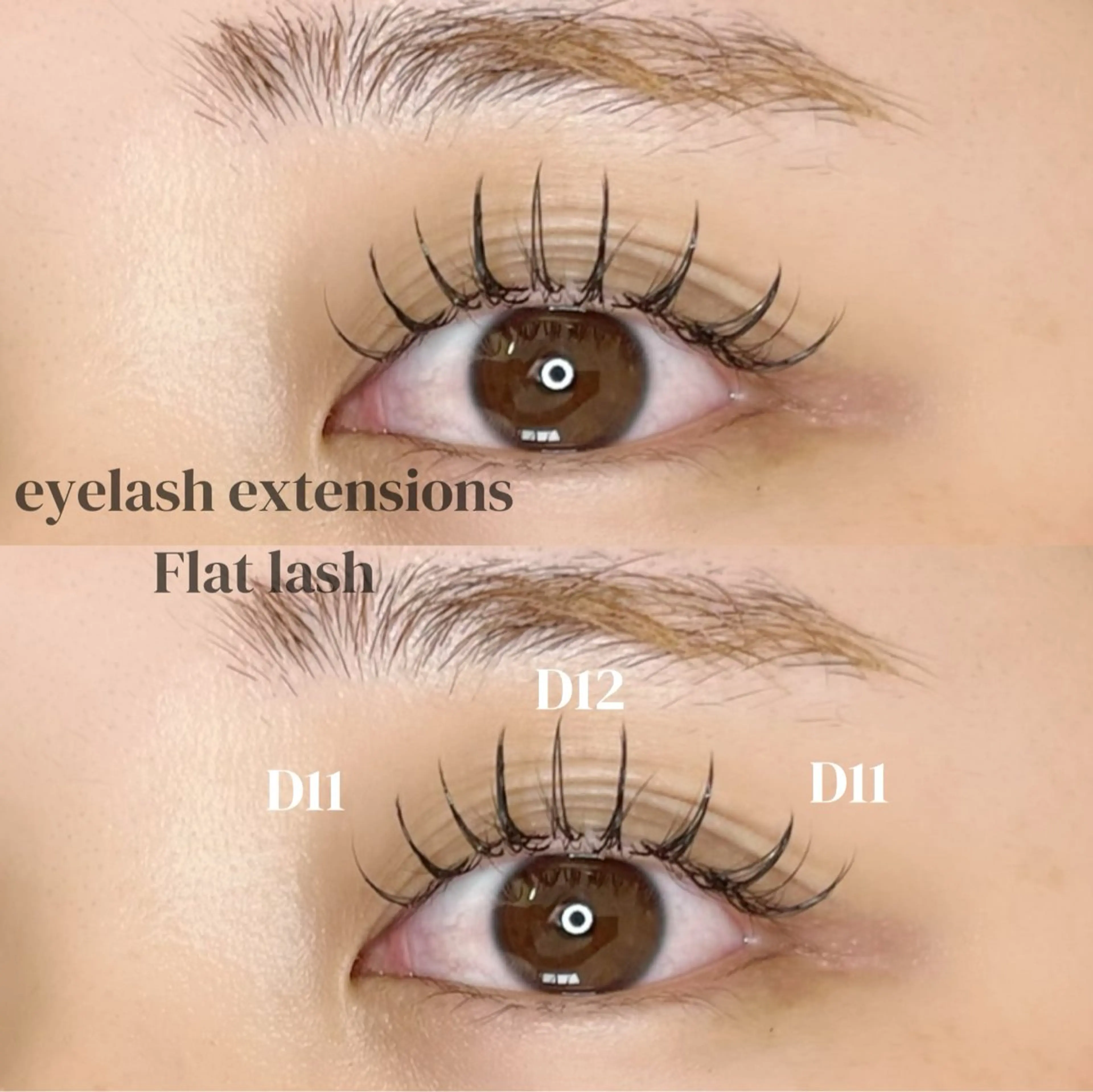 マツエク・マツパ 束感まつ毛 キュート フラットラッシュ マツエク Luana anriのマツエク・マツパデザイン