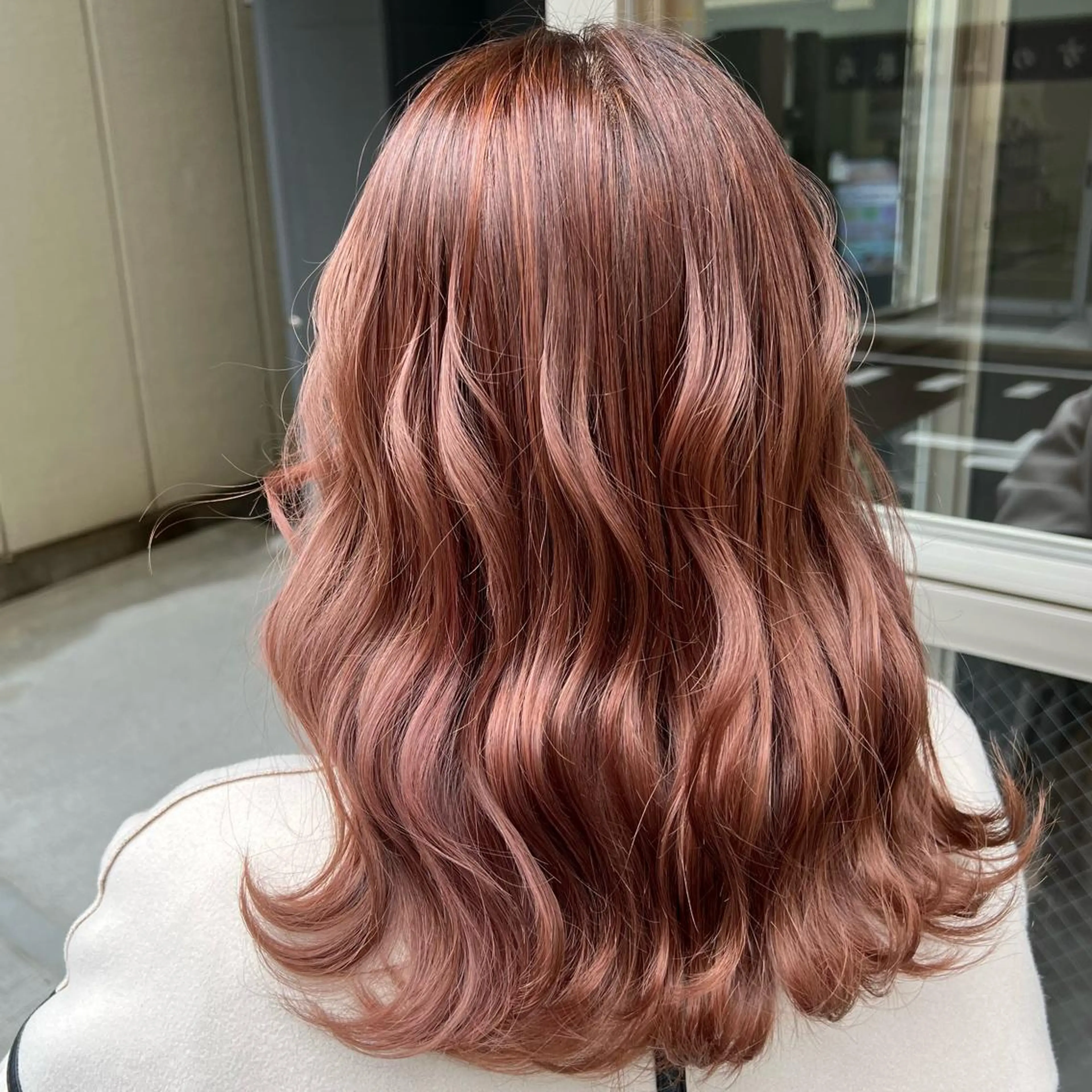 ブリーチなし艶髪ワンカラー＋クイックトリートメントの写真