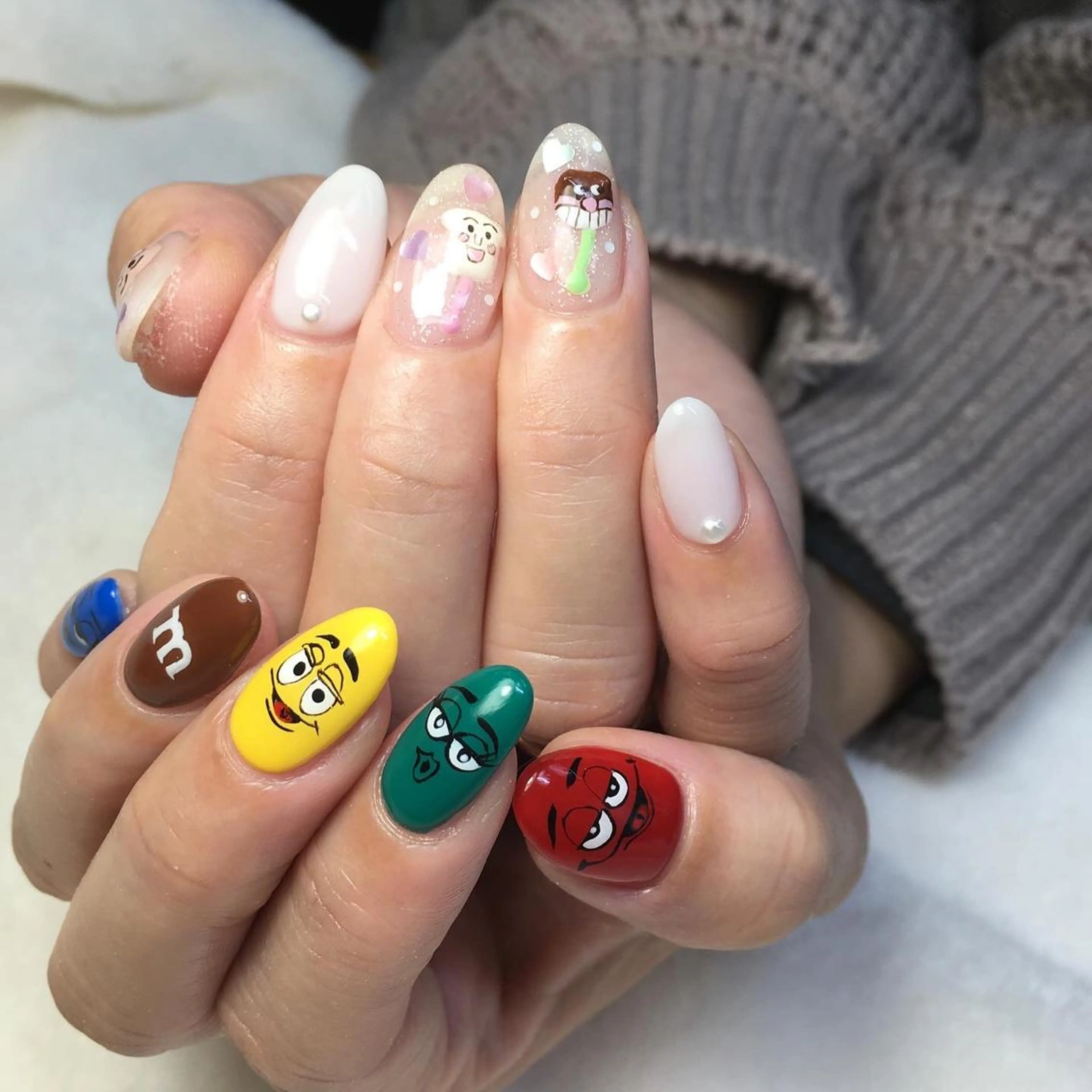 ネイル ハンドネイル kipinail 川﨑えりかのネイルデザイン