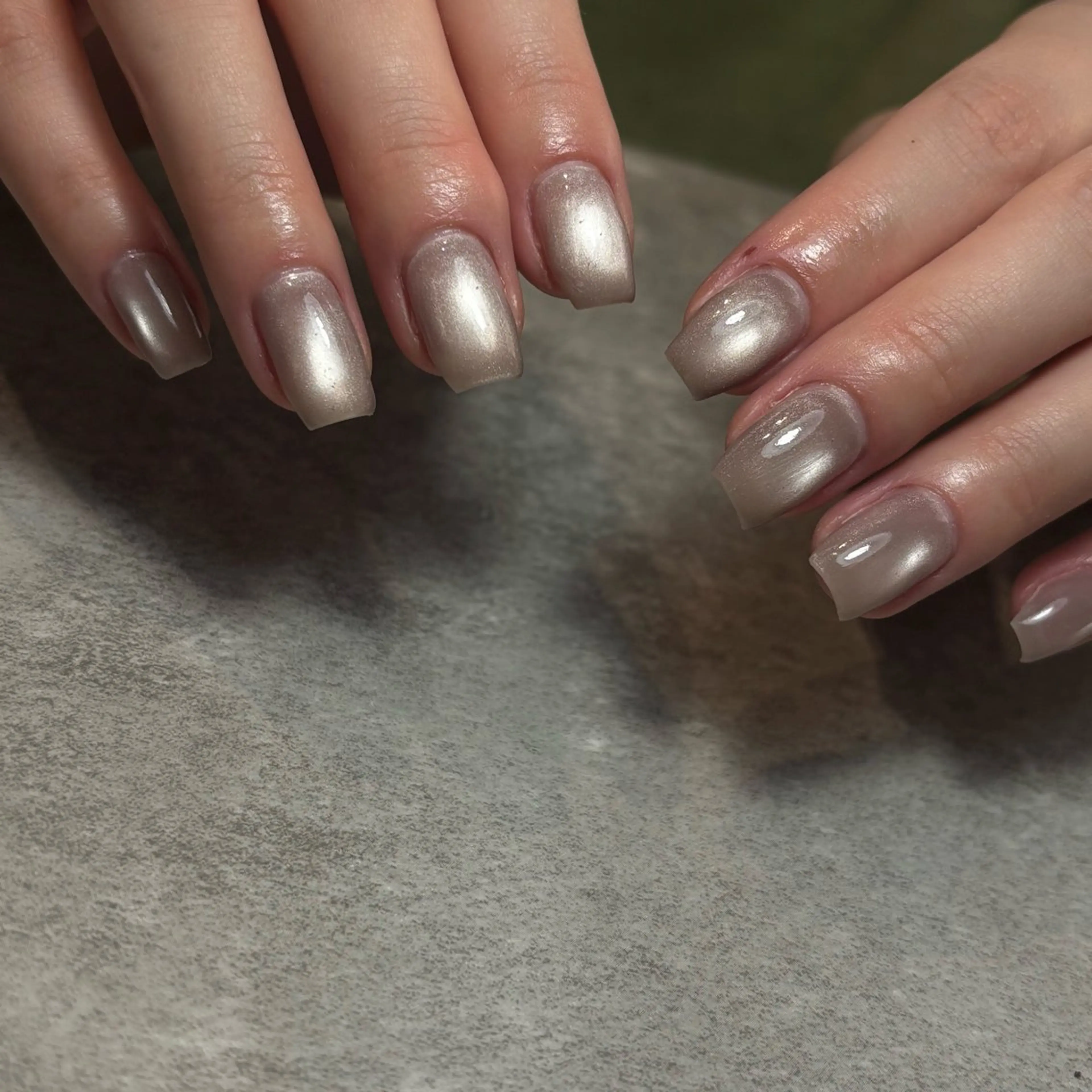 ネイル ハンドネイル nagaoフィルイン パラジェル長さだしのネイルデザイン