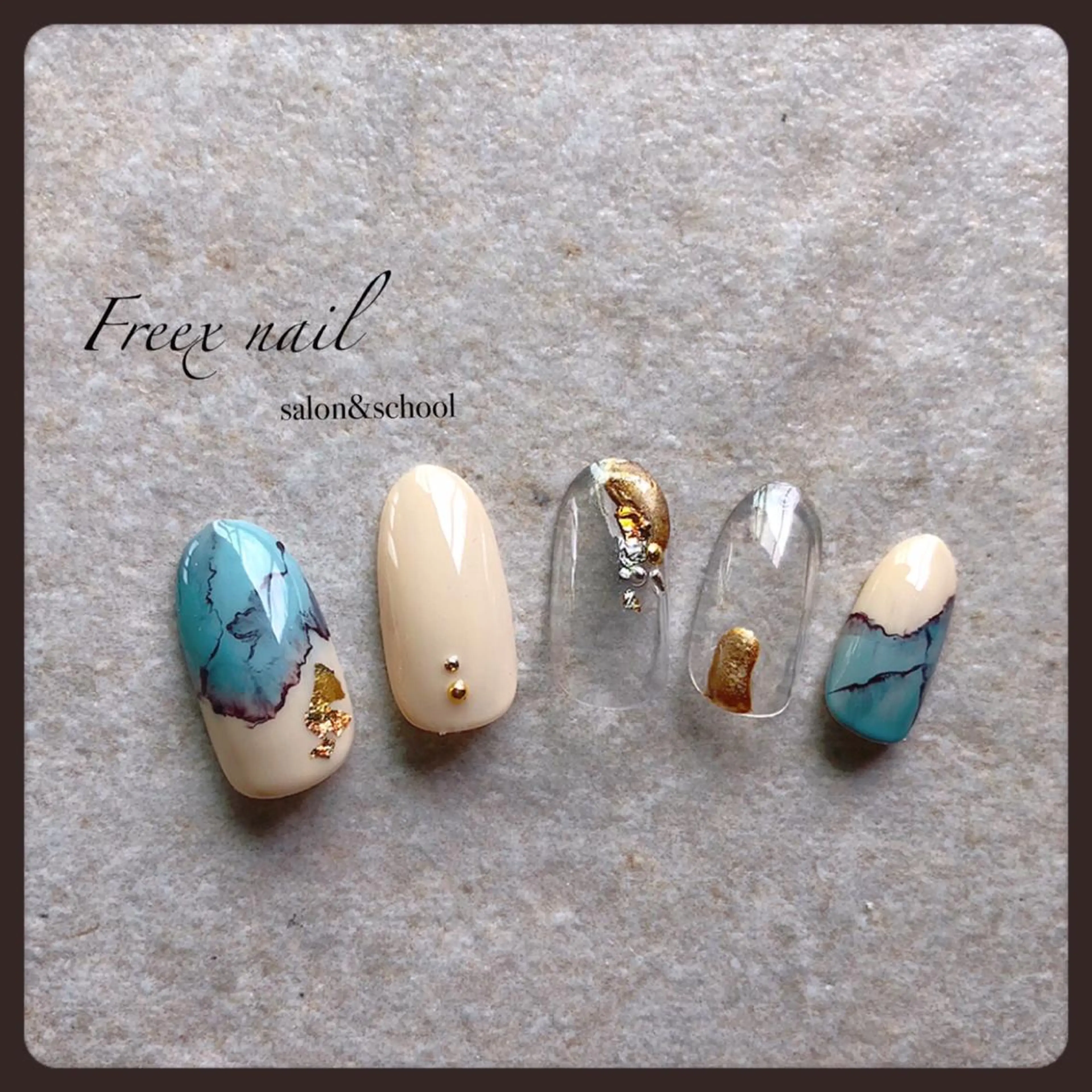 ネイル Freex nail所属・freex nail /ニュアンス/個性派のネイルデザイン