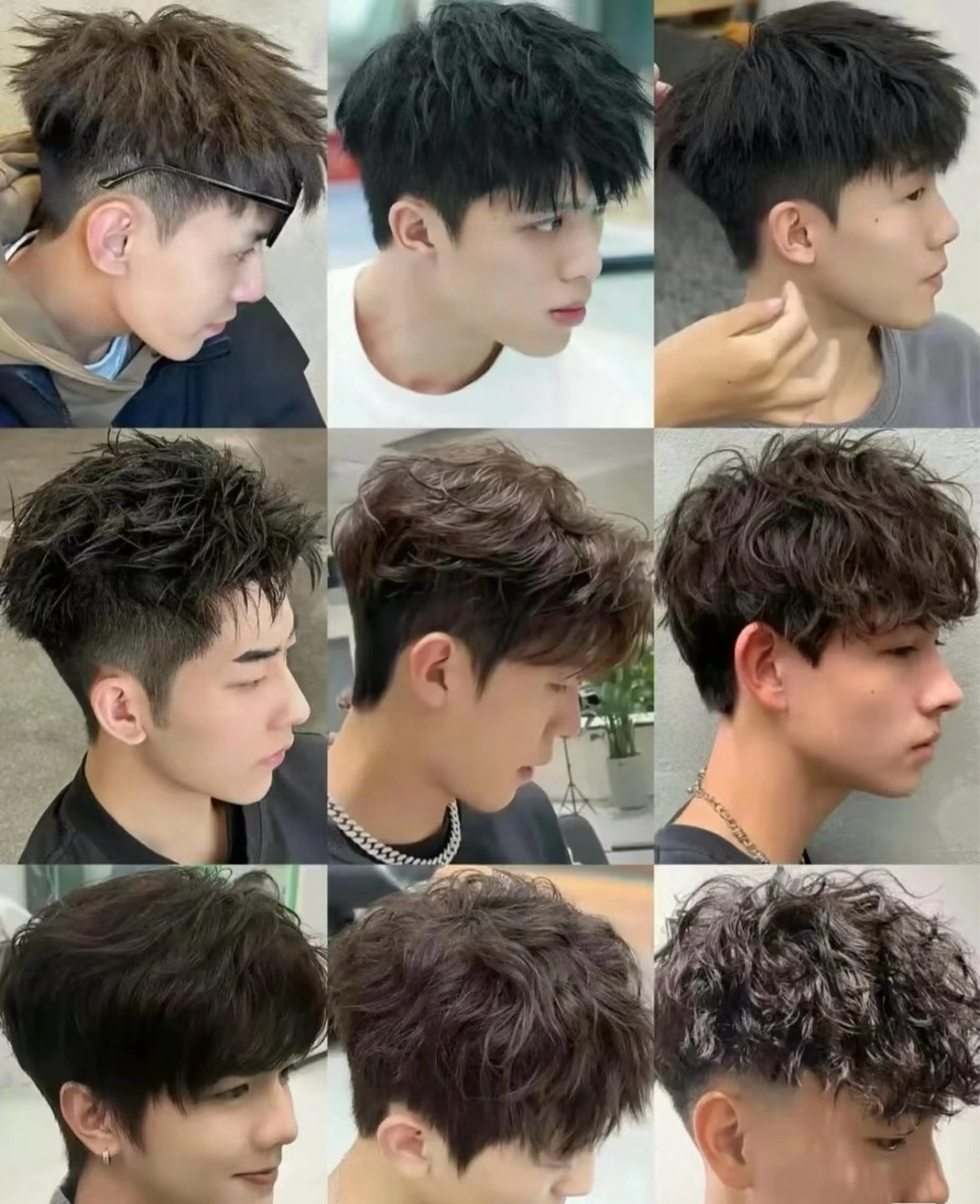 パーマ メンズ 今宫 ななのヘアスタイル