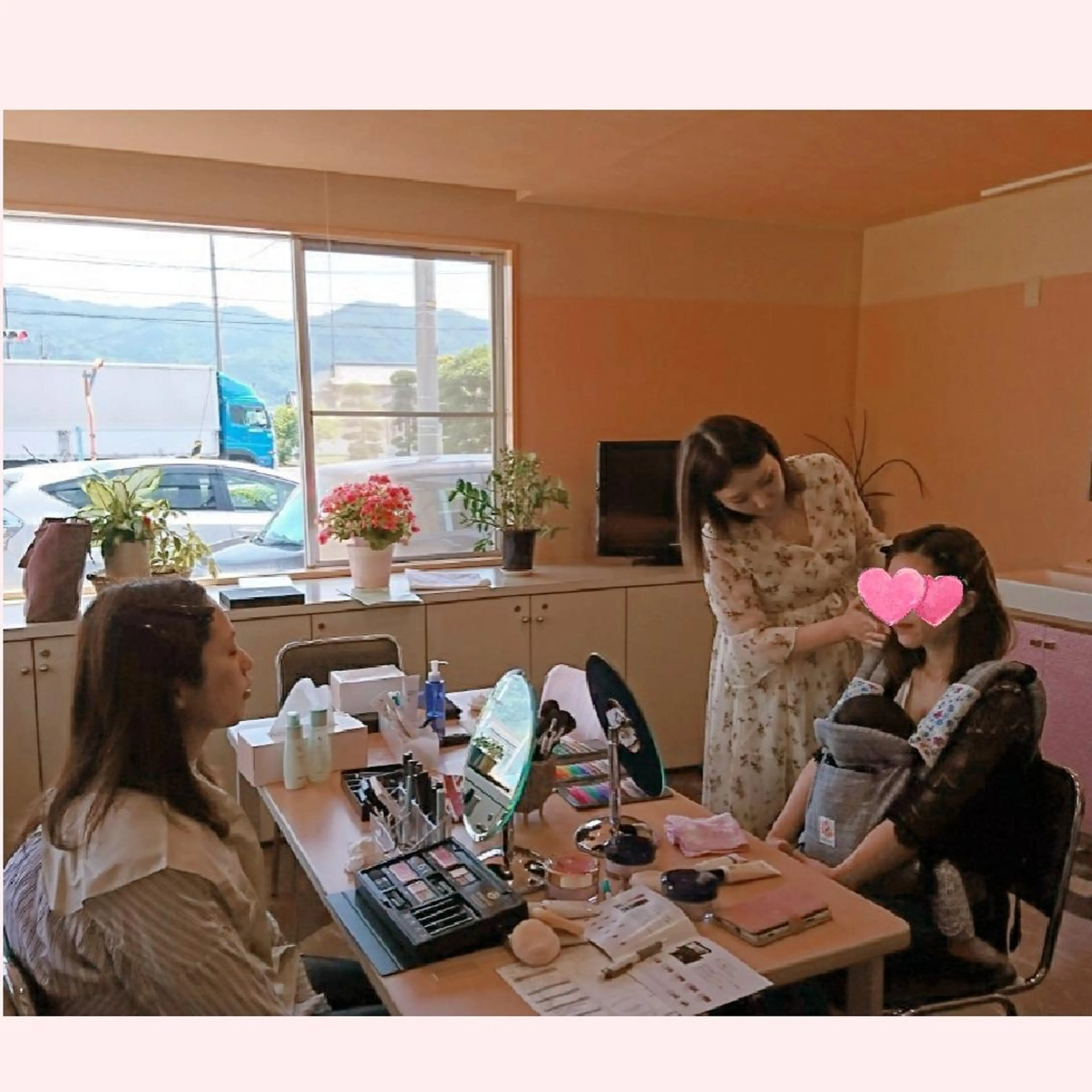 パーソナルカラーレッスン（鴨島サロン）の写真