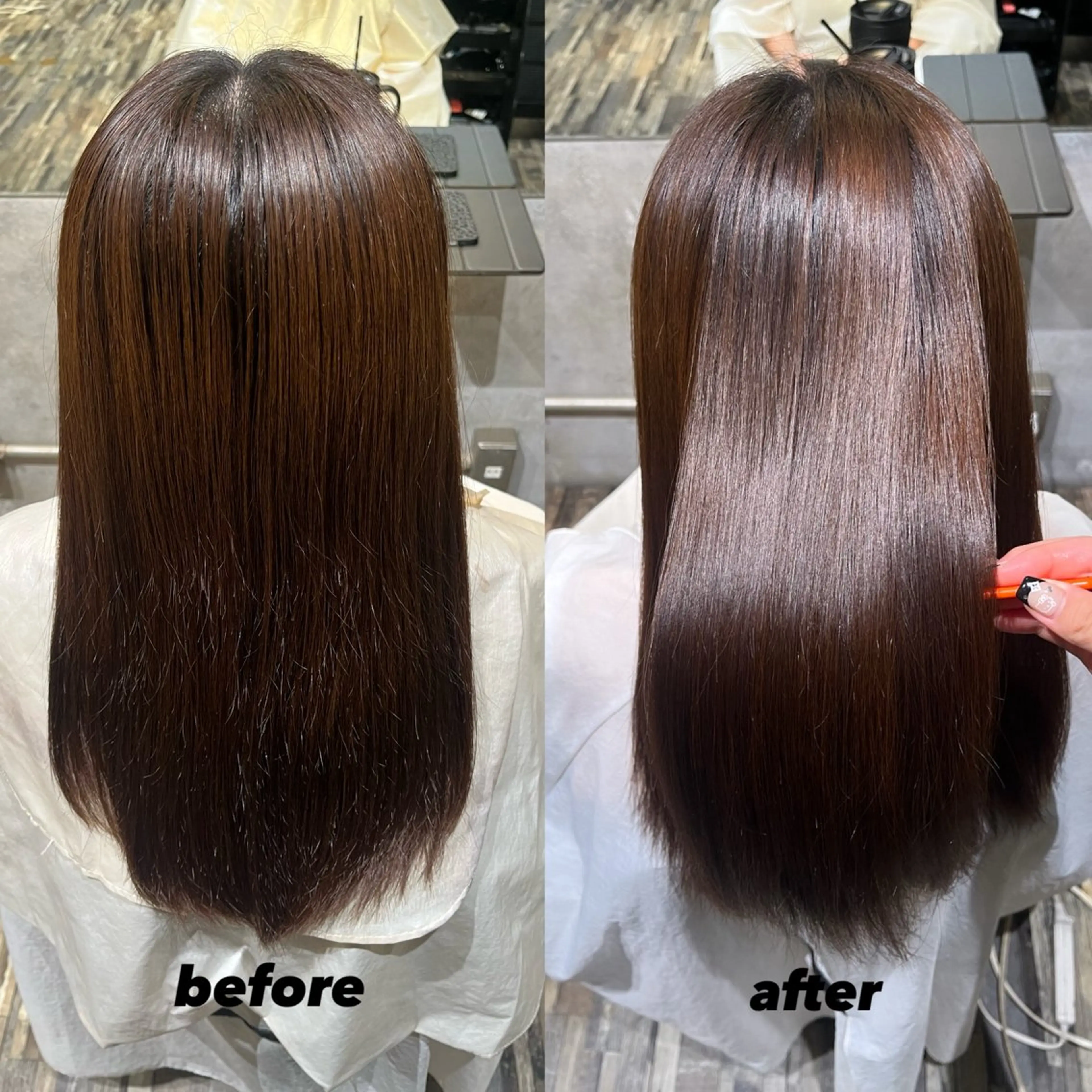 髪質改善トリートメント（内部補修で髪の再生）の写真