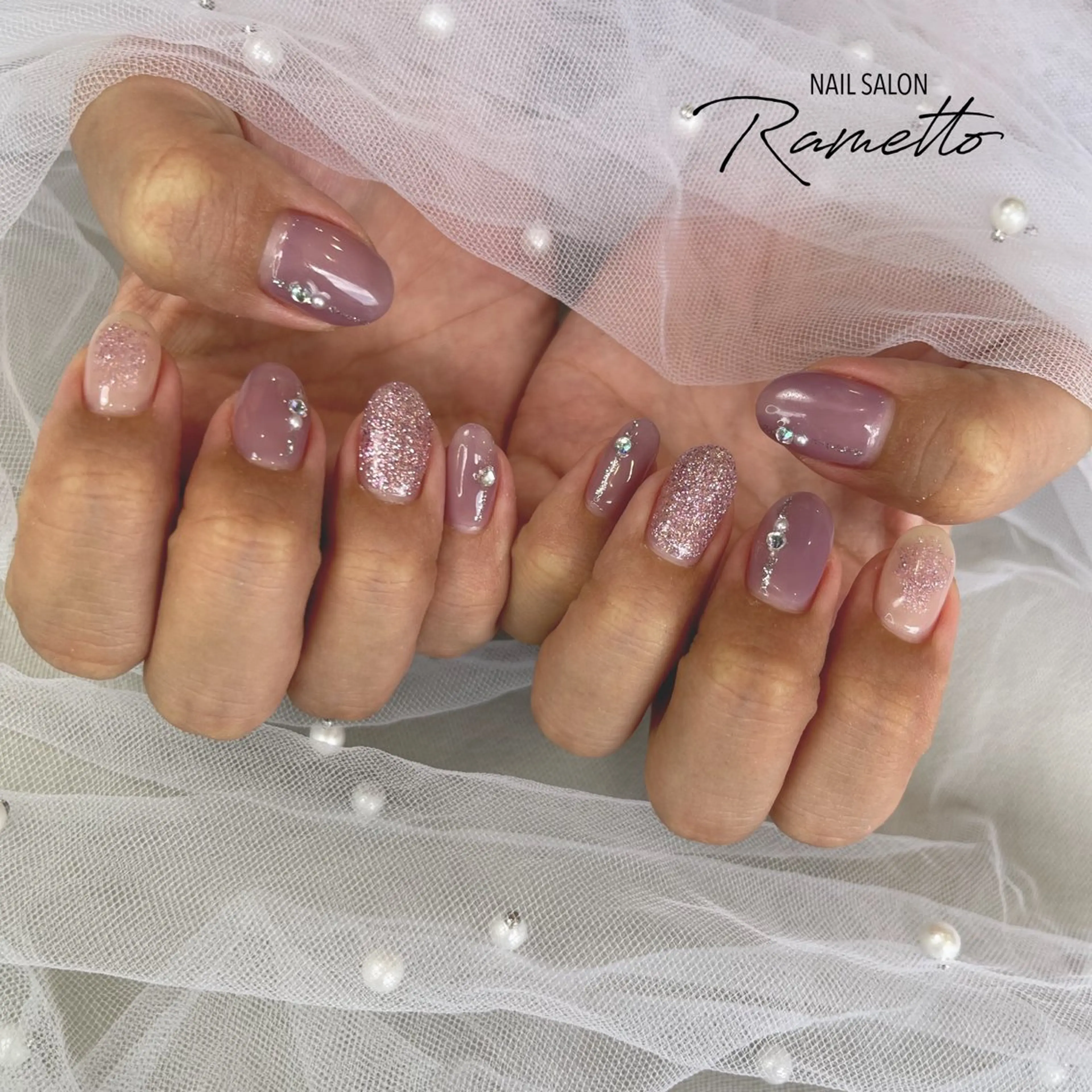 ネイル ハンドネイル NAILSALON Ramettoのネイルデザイン