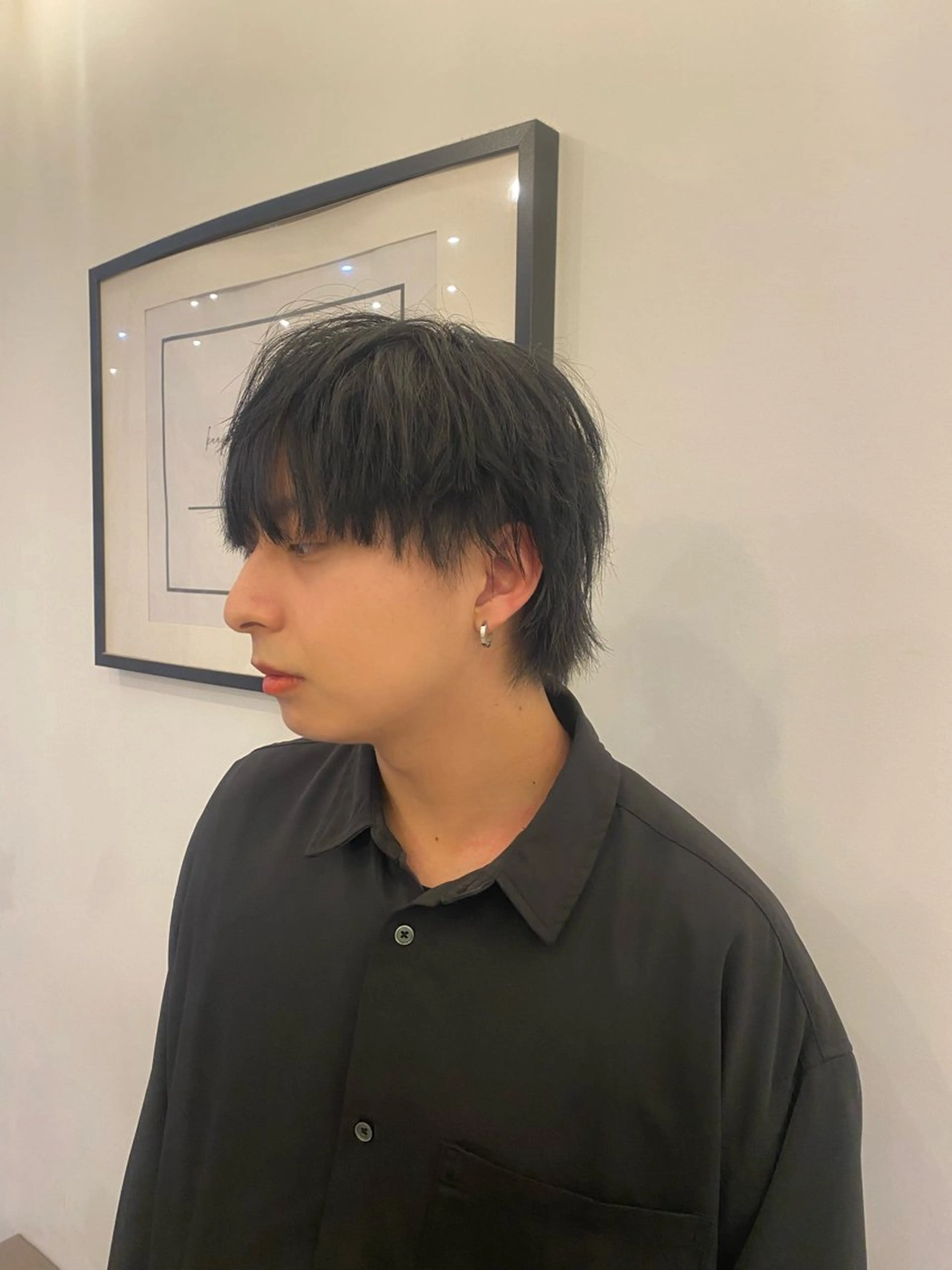 カラー メンズ 髪質改善＆トリートメント over hair所沢店所属・韓国風/レイヤー/ 𝑵𝒂𝒏𝒂🩶のヘアスタイル
