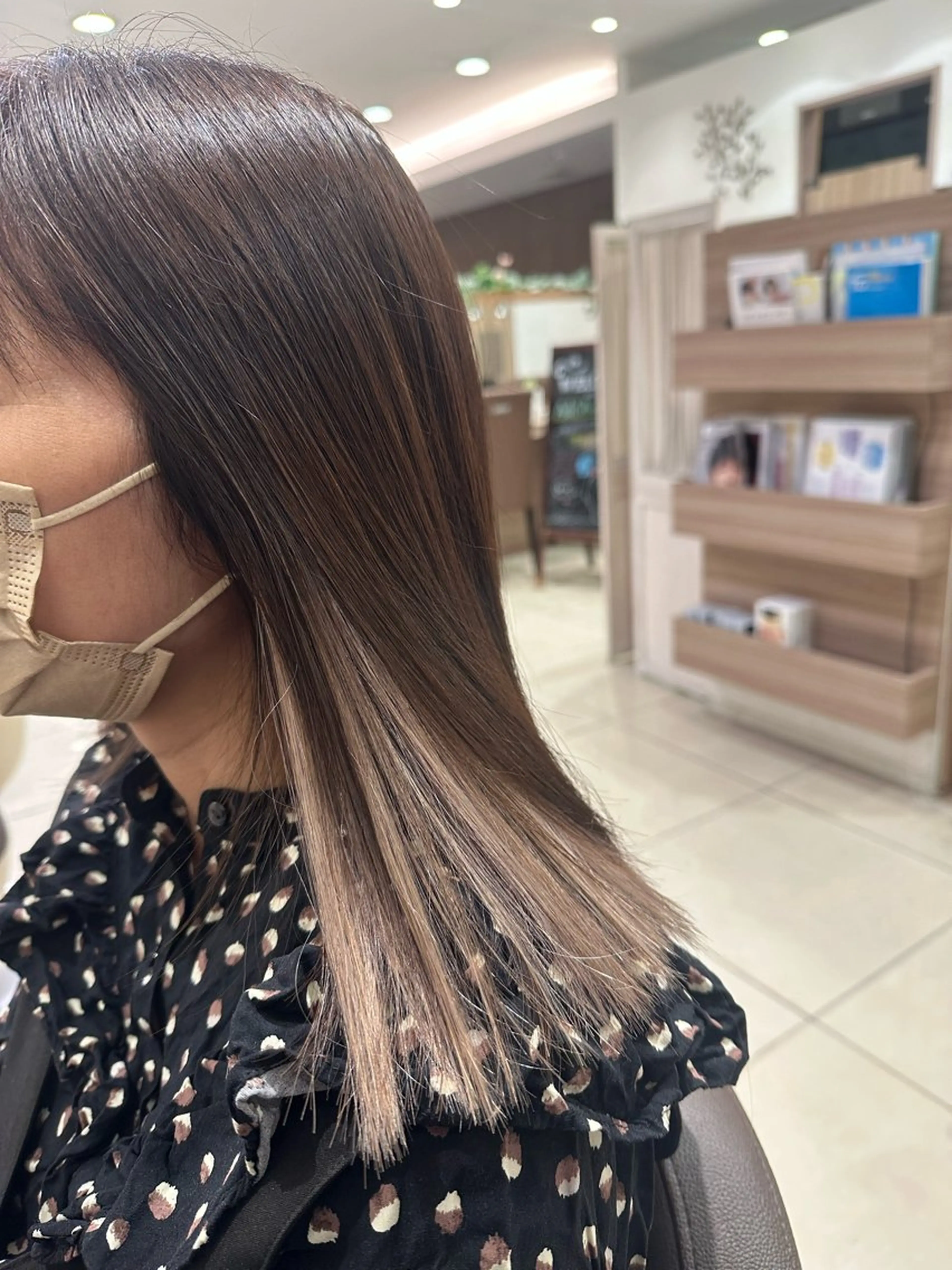 セミロング エクステ Miyu🦄ash メンズカット/まつげのヘアスタイル