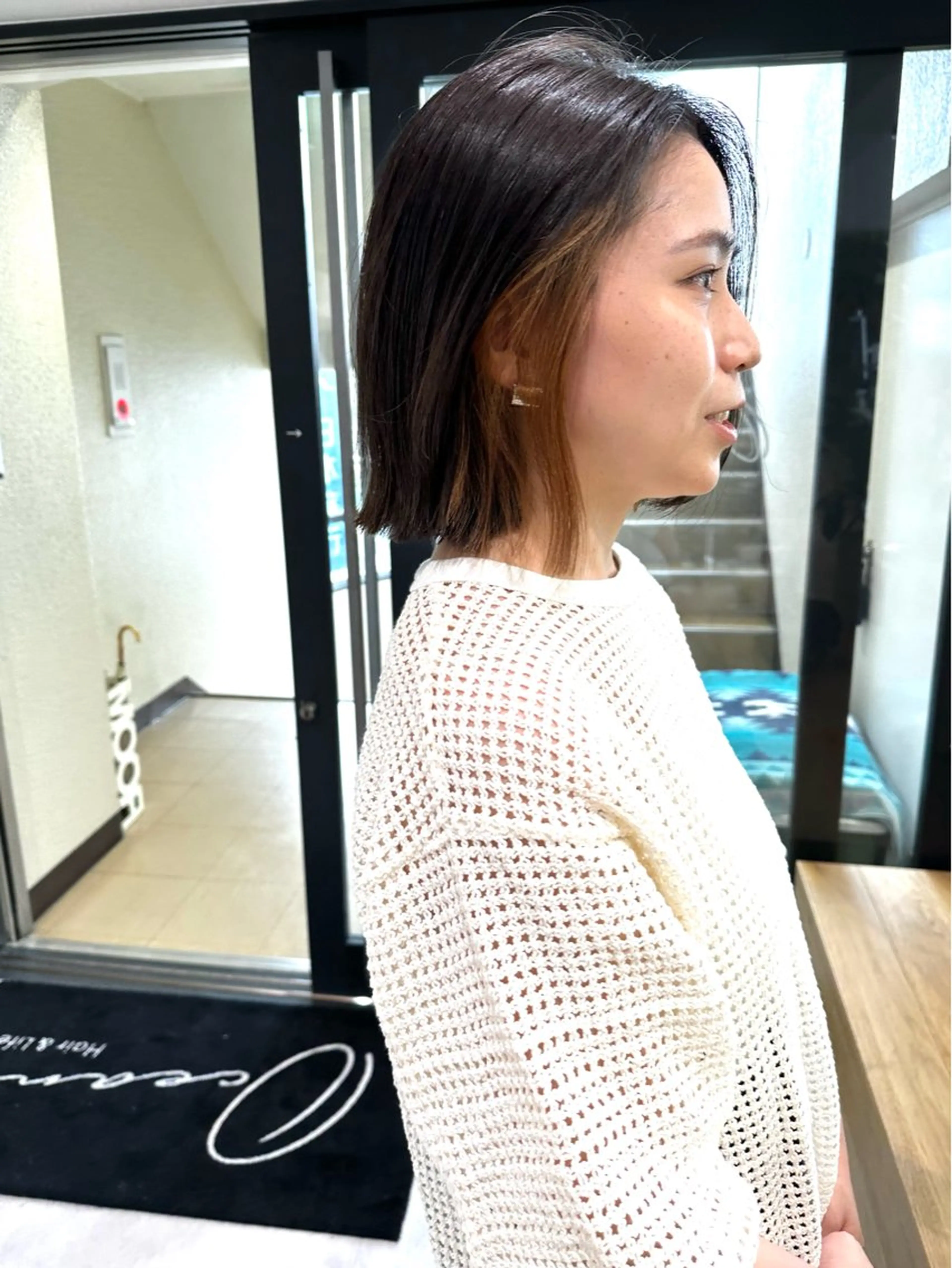 ミディアム カラー Ocean Hair&Life 【オーシャンヘアーアンドライフ】所属・水田 成美のヘアスタイル