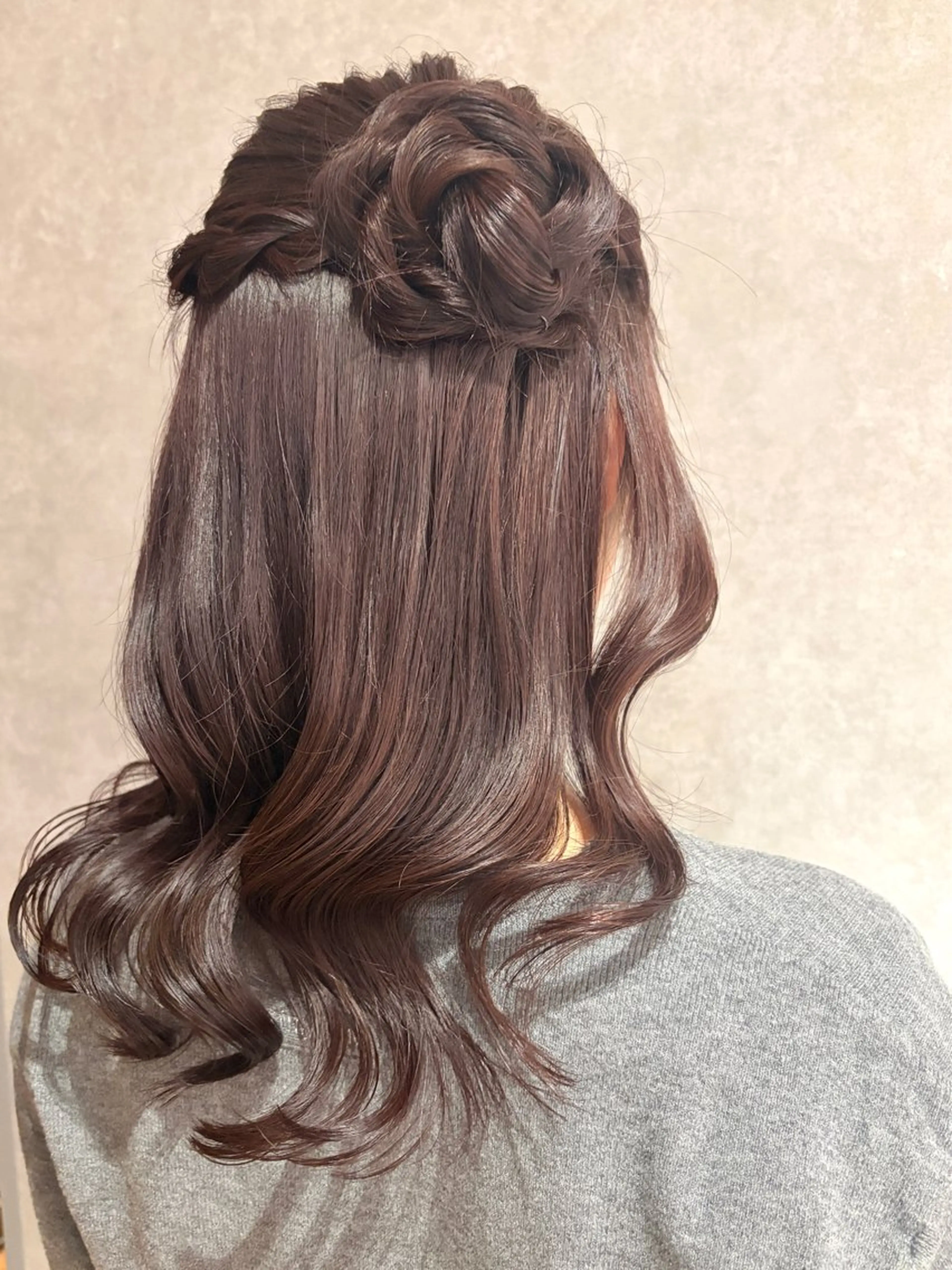 ミディアム ヘアセット 🕊髪質改善 ストレート🕊まいのヘアスタイル