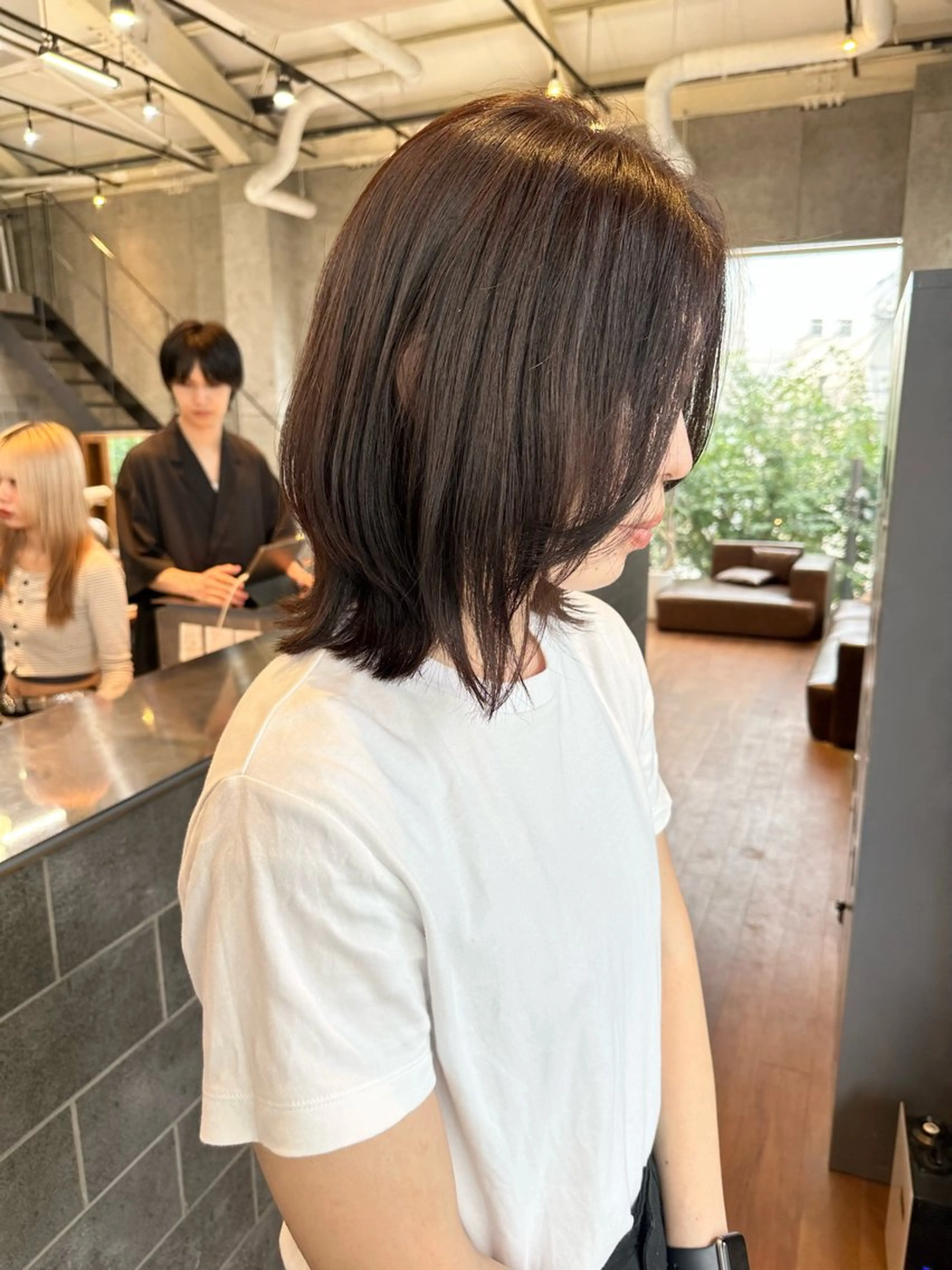 ミディアム カラー パーマ 柔らかいcolor 🌿harukaのヘアスタイル