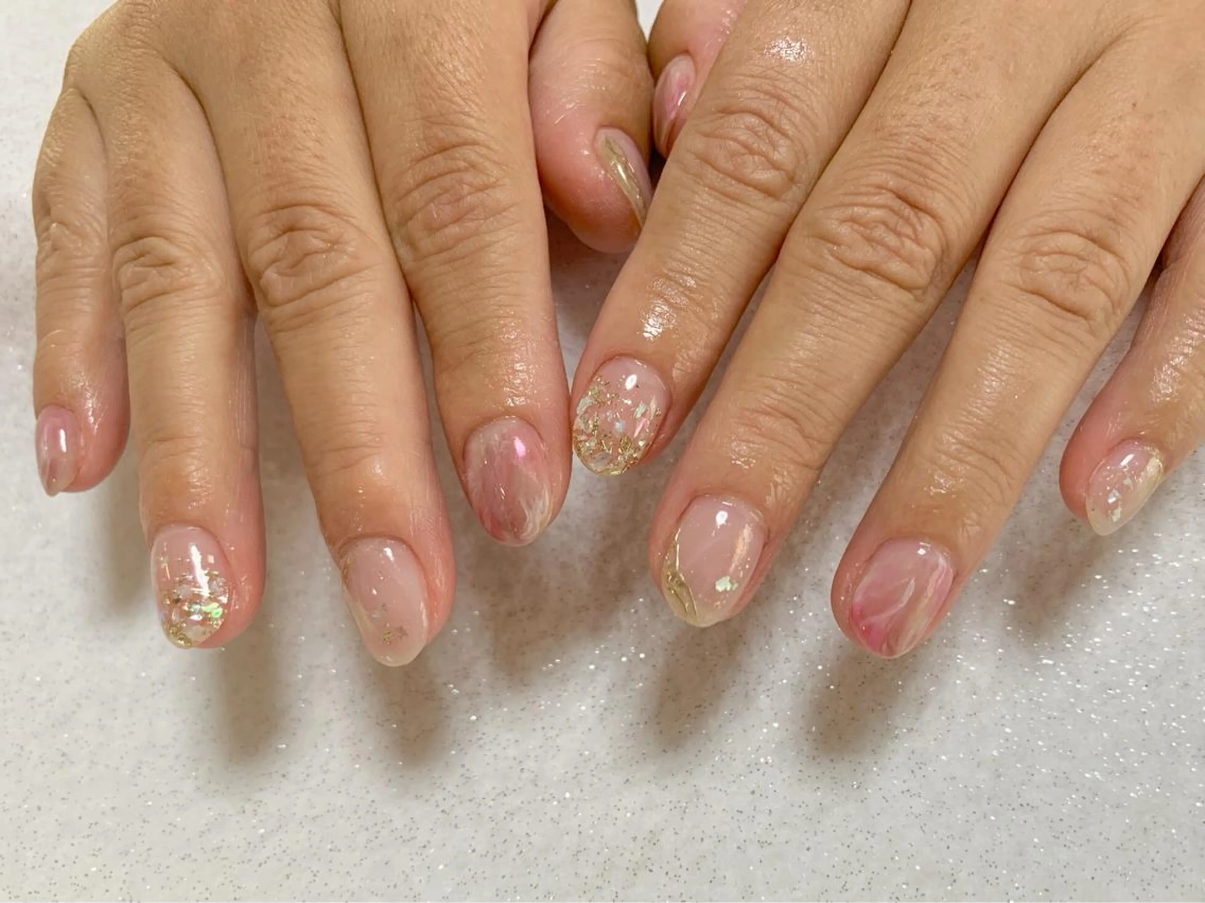 ネイル ハンドネイル 手塚 里奈のネイルデザイン