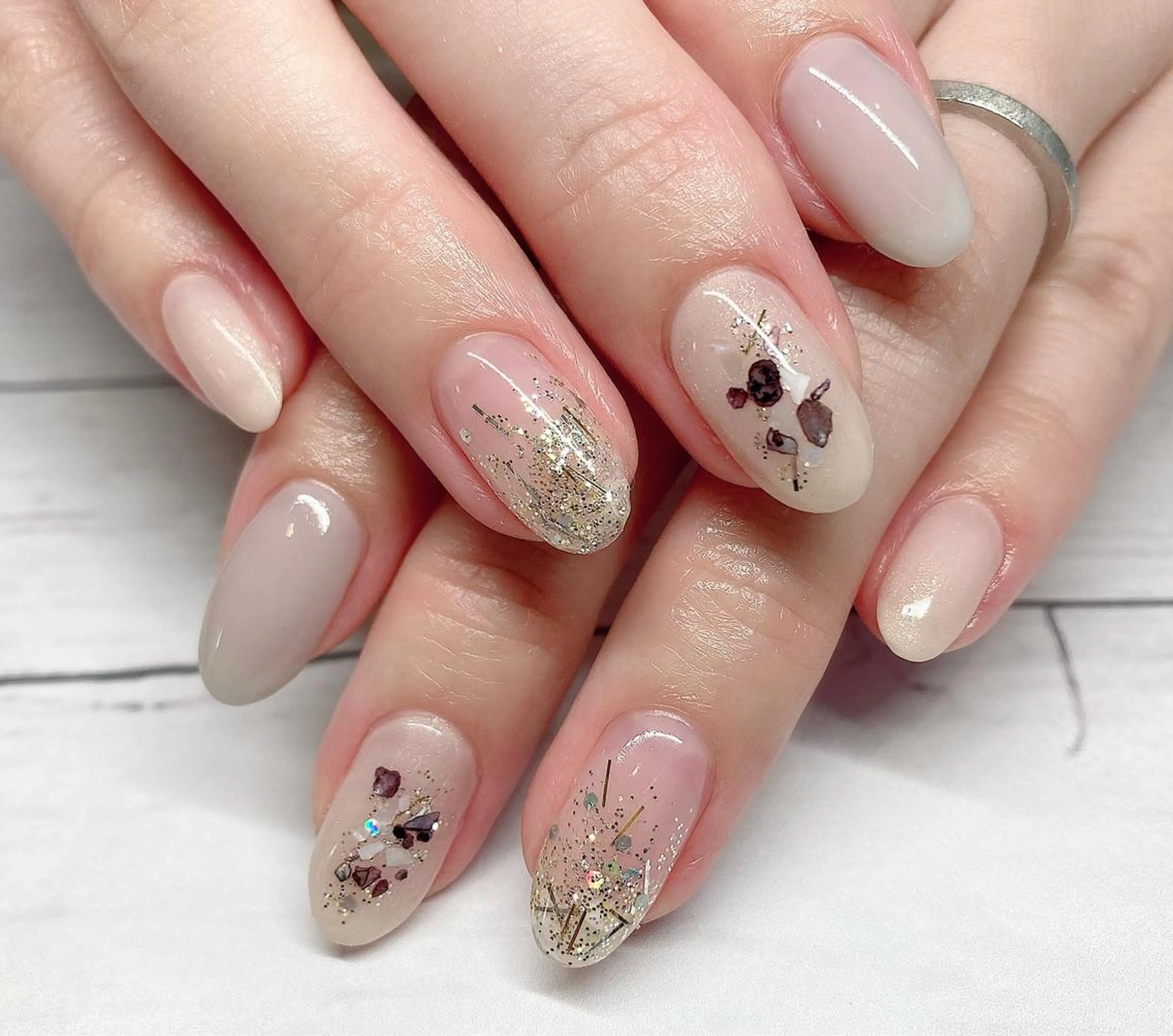 ネイル ハンドネイル 市川駅 ✿中津のネイルデザイン