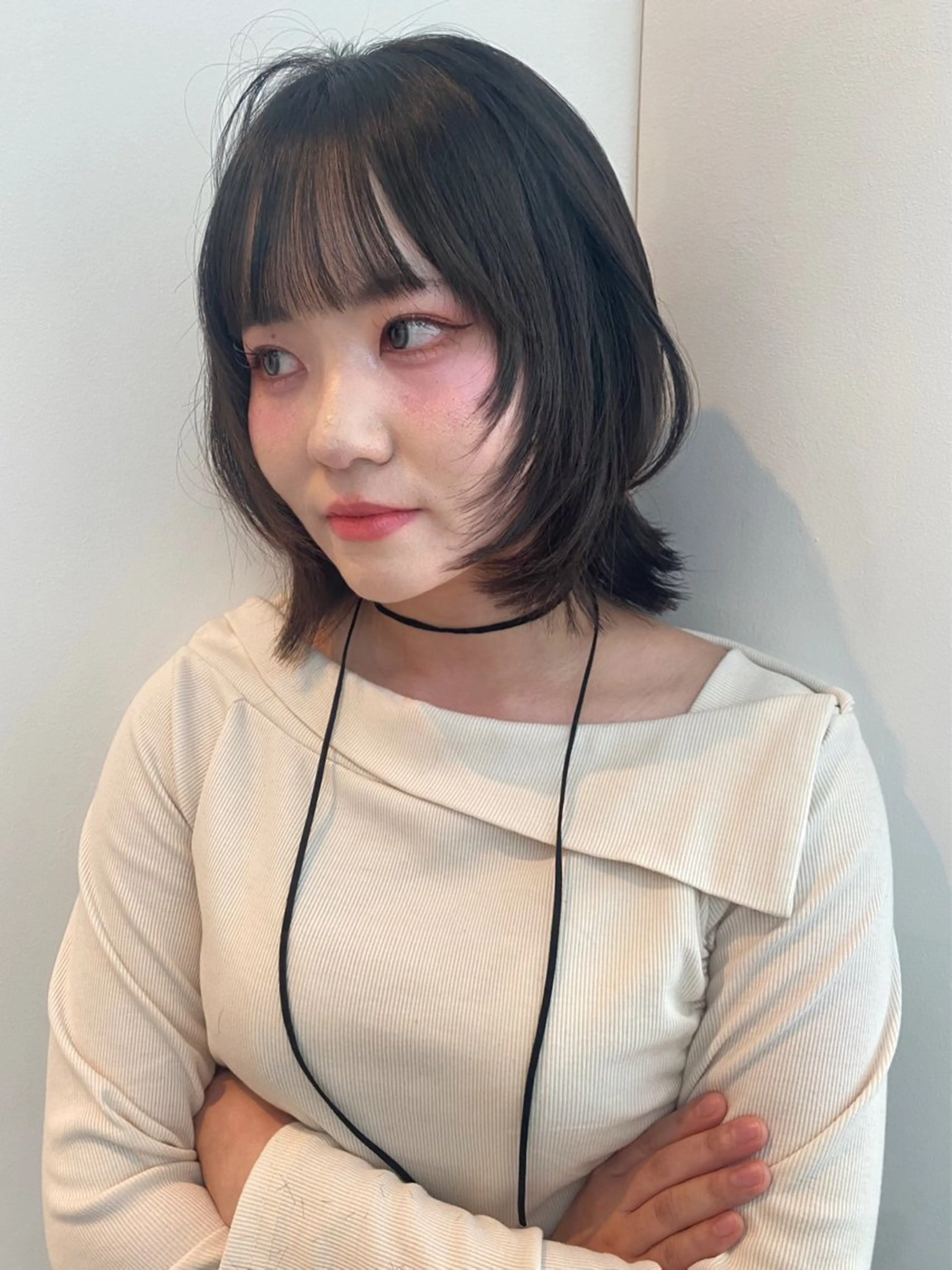 ミディアム カラー カット トリートメント mai / linoah˚✧のヘアスタイル