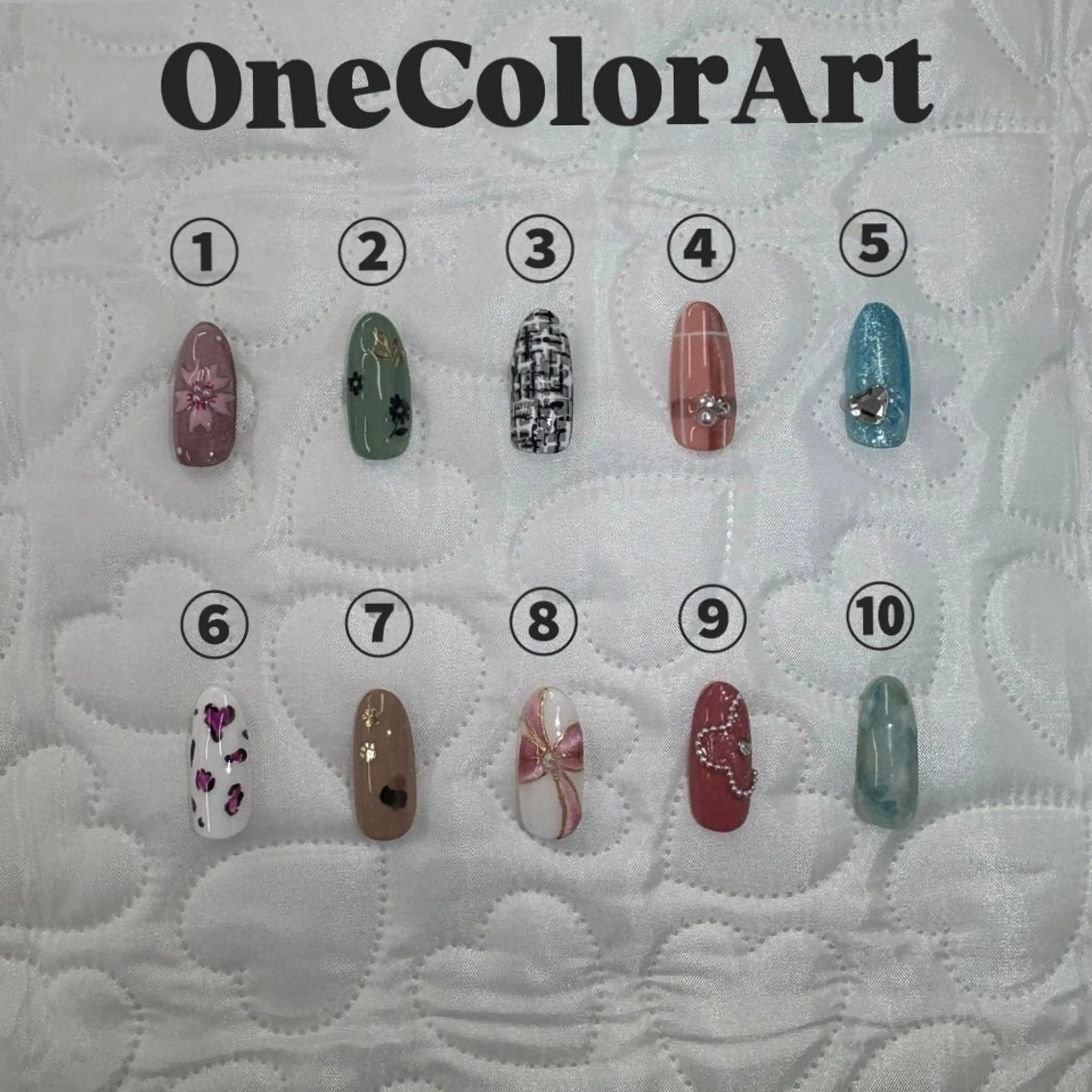 【オフ有】ワンカラー+写真アート2本付 0円の写真