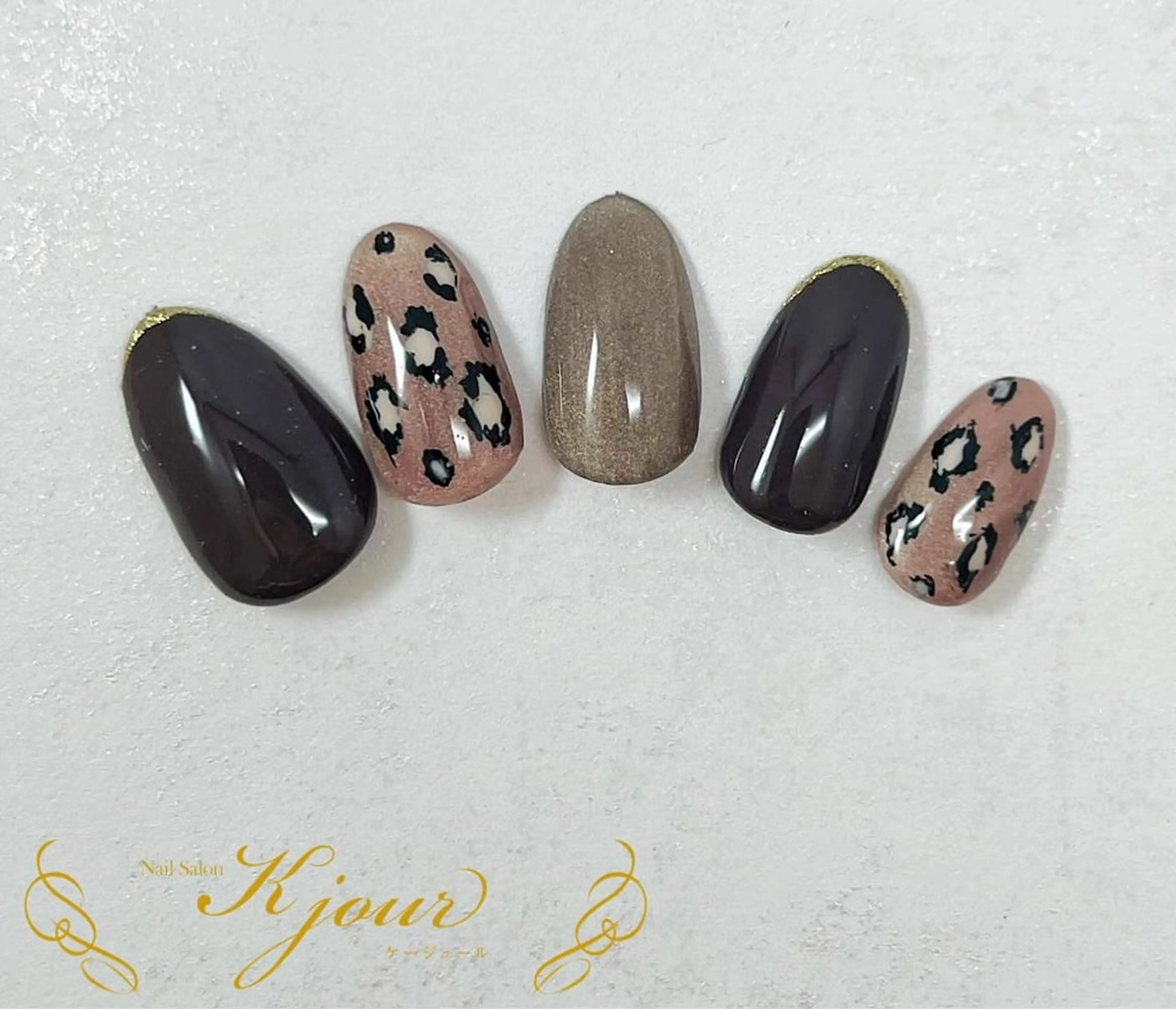 オフなし ハンドデザインネイルBの写真