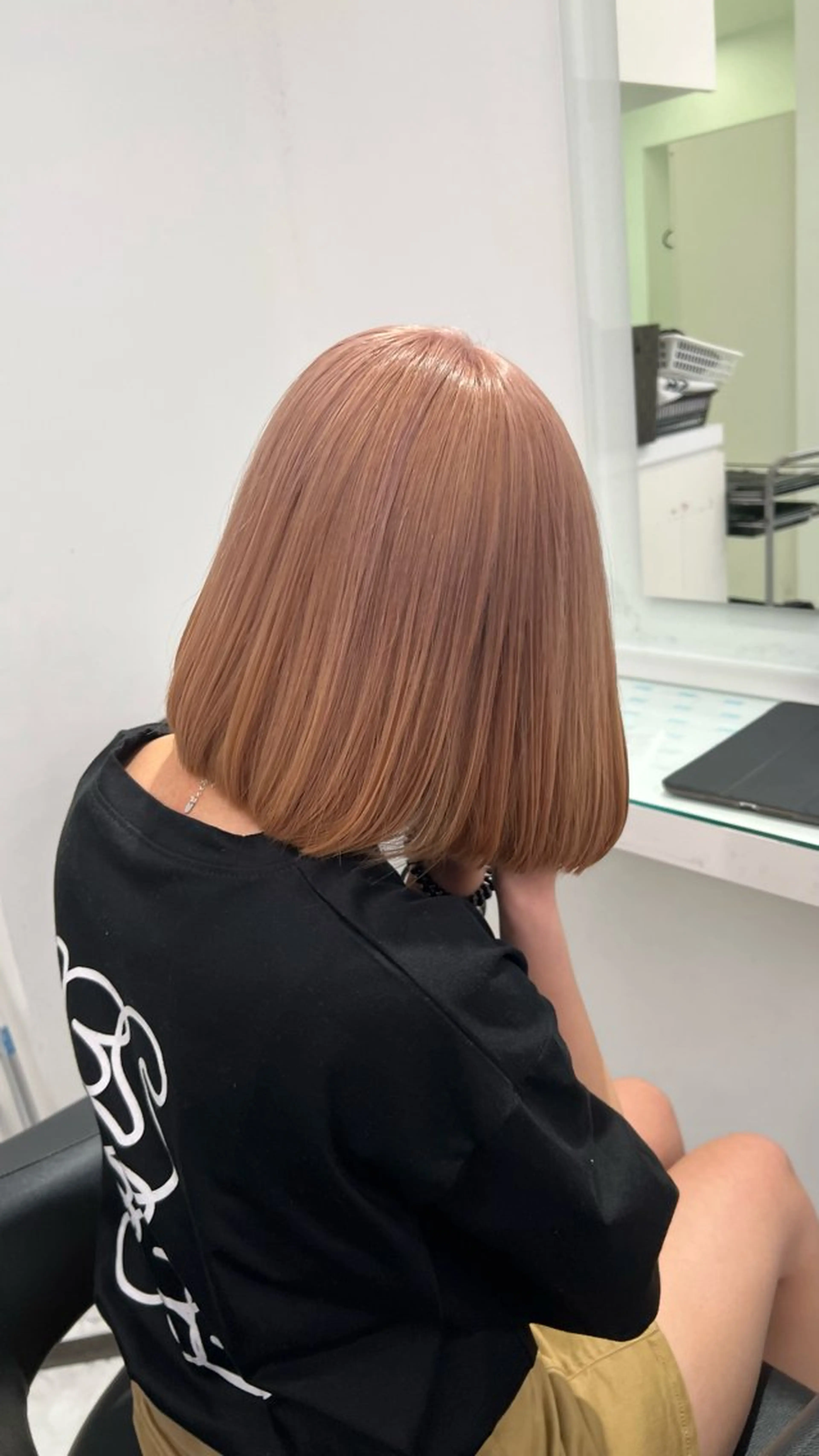 ロング カラー ヘアカラー トリートメント ヘアセット 似合わせハイトーン♡ みつきのヘアスタイル