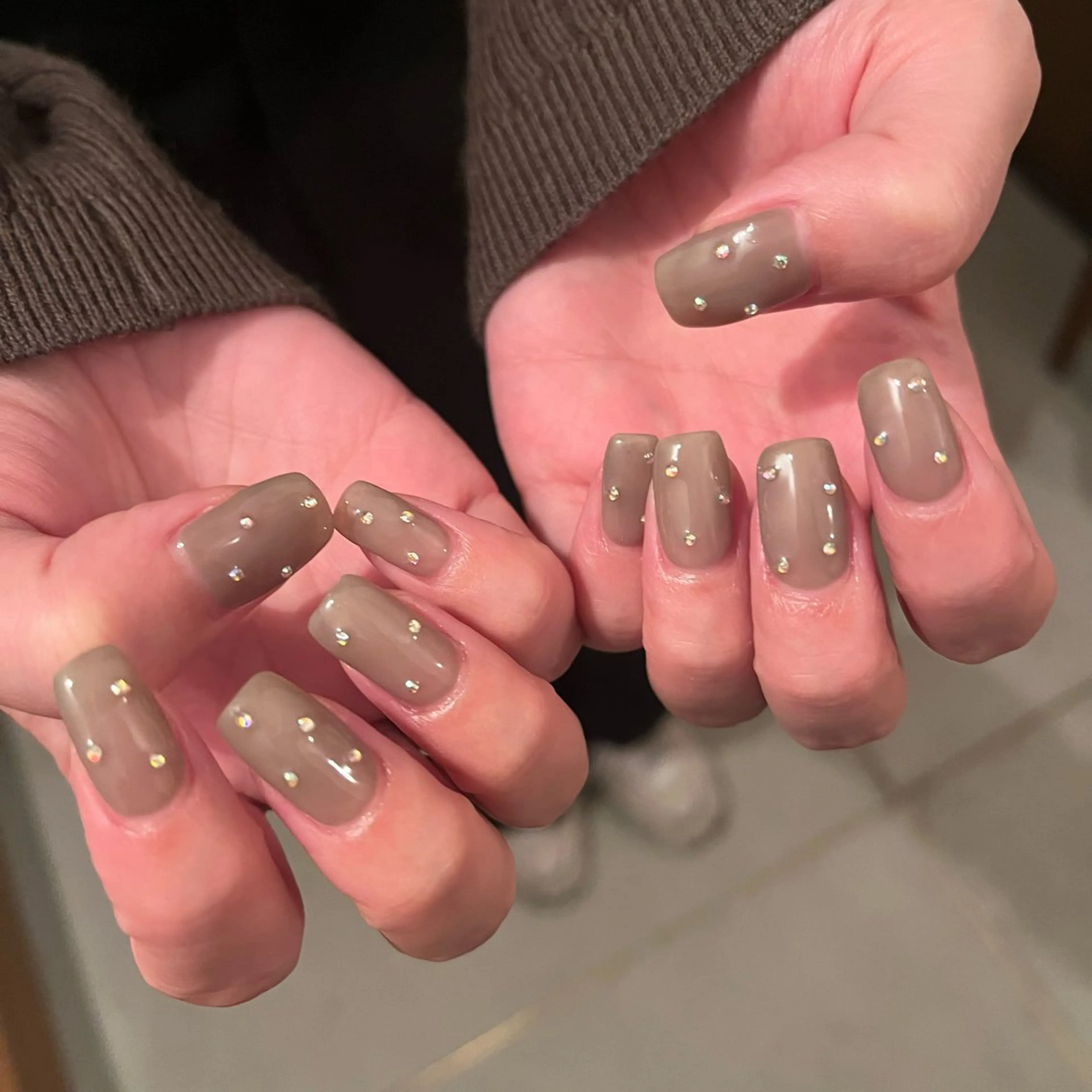 ネイル キラキラネイル K Aのネイルデザイン