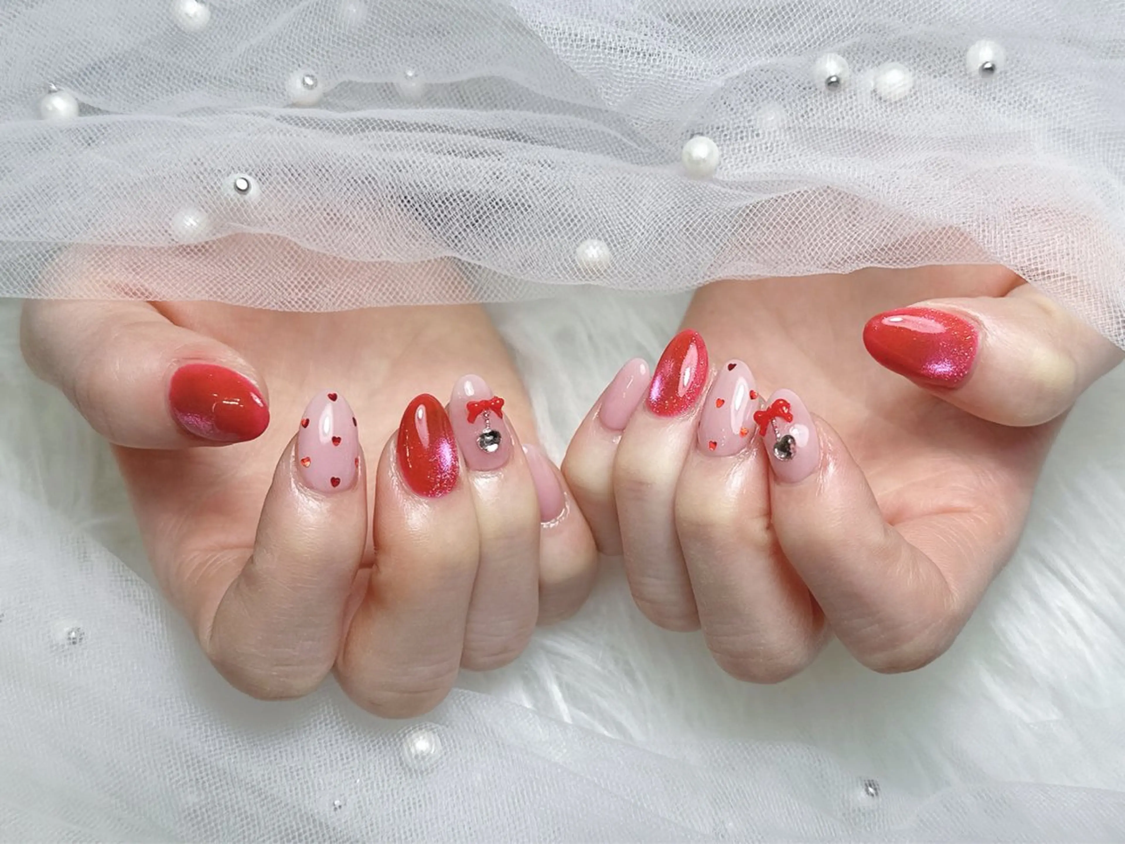 ネイル ハンドネイル 【Eclat ｴｸﾗ】nail＆beauty所属・Eclat〔ｴｸﾗ〕 MOEKA𝜗𝜚*のネイルデザイン