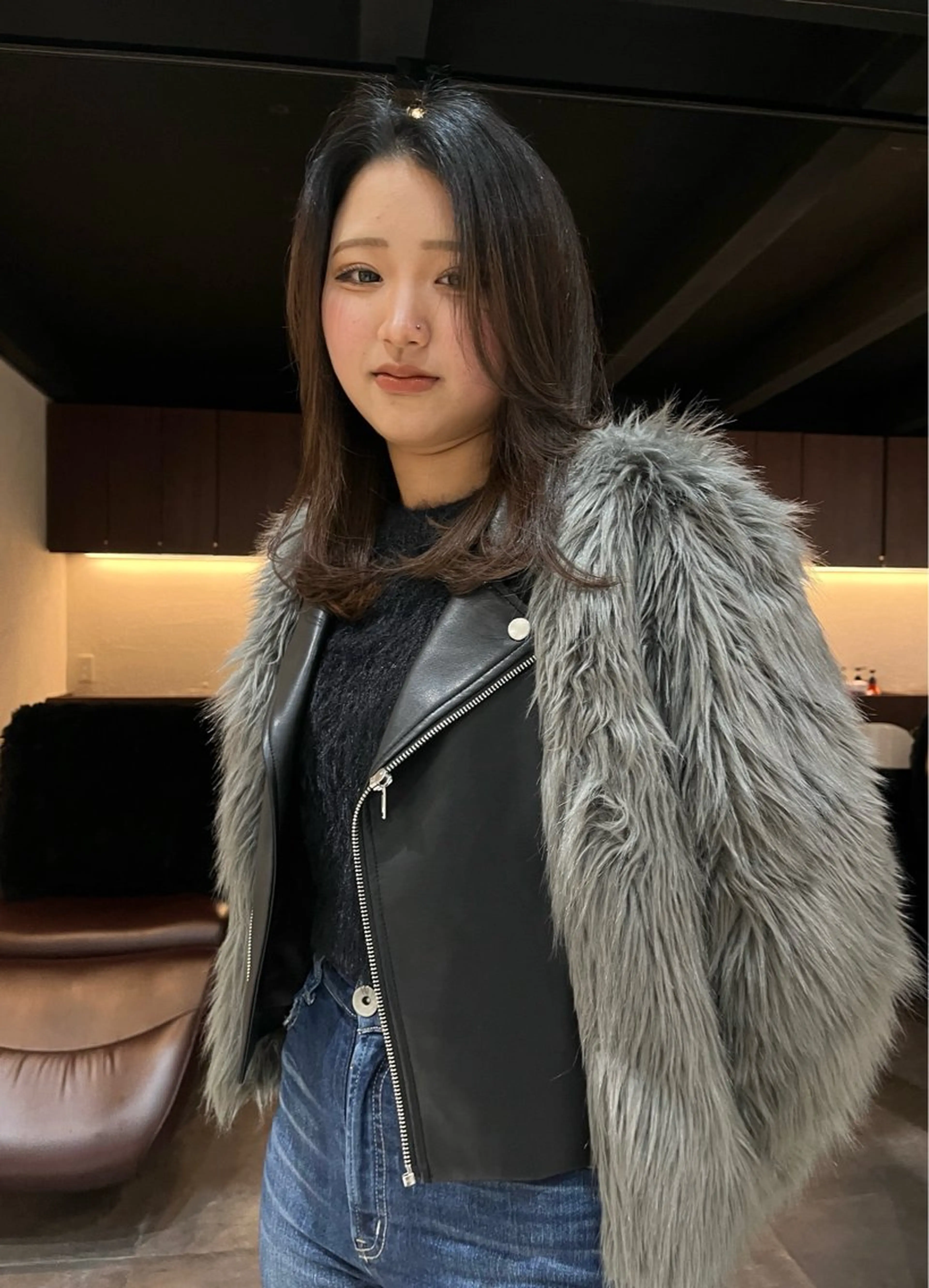 セミロング DEAN名駅店所属・🖤エクステ/ハイト ーン/KANNA🖤のヘアスタイル