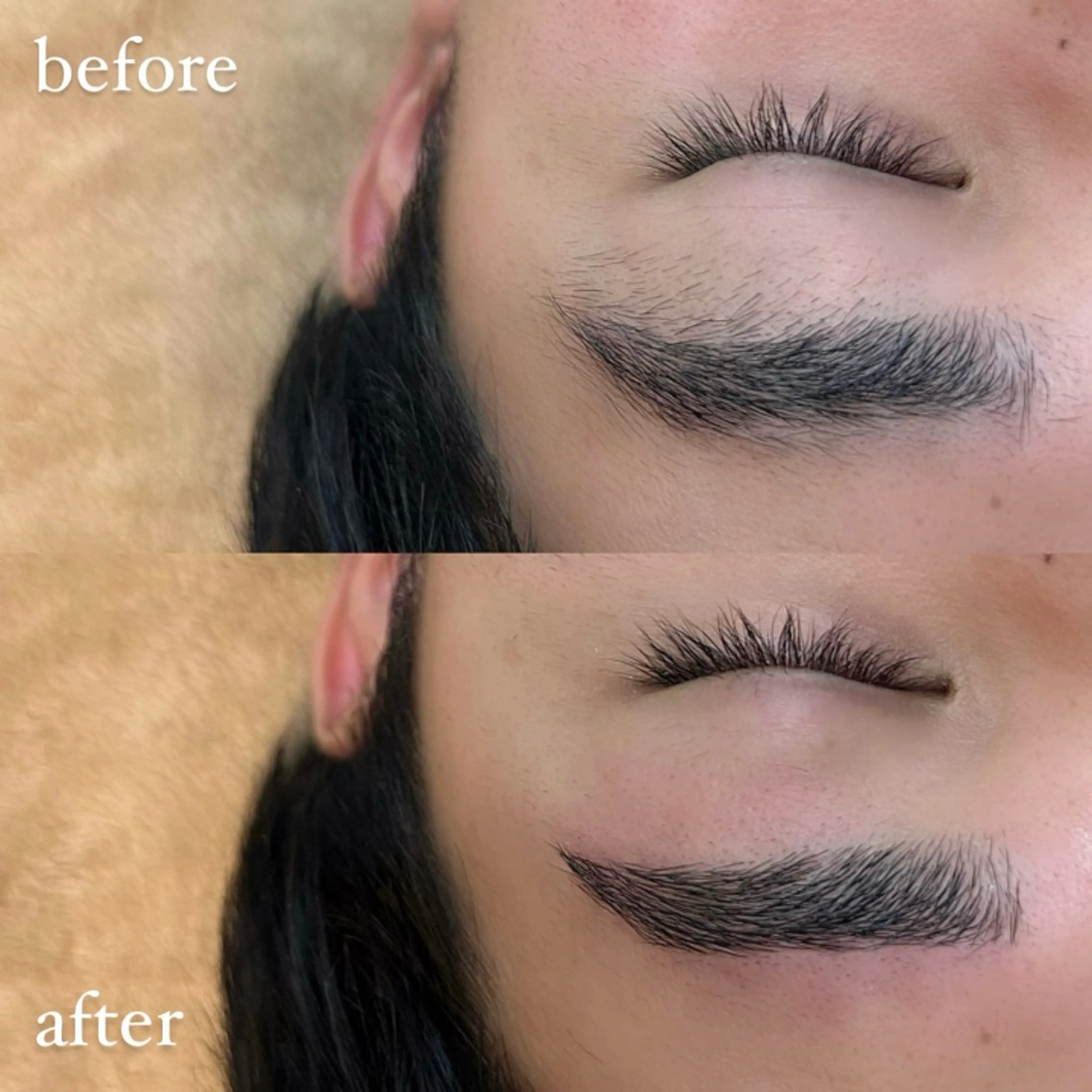 メンズ アイブロウ ワックス脱毛 眉カット その他(アイブロウ) YURIA所属・大城 友里亜の眉毛・アイブロウイメージ