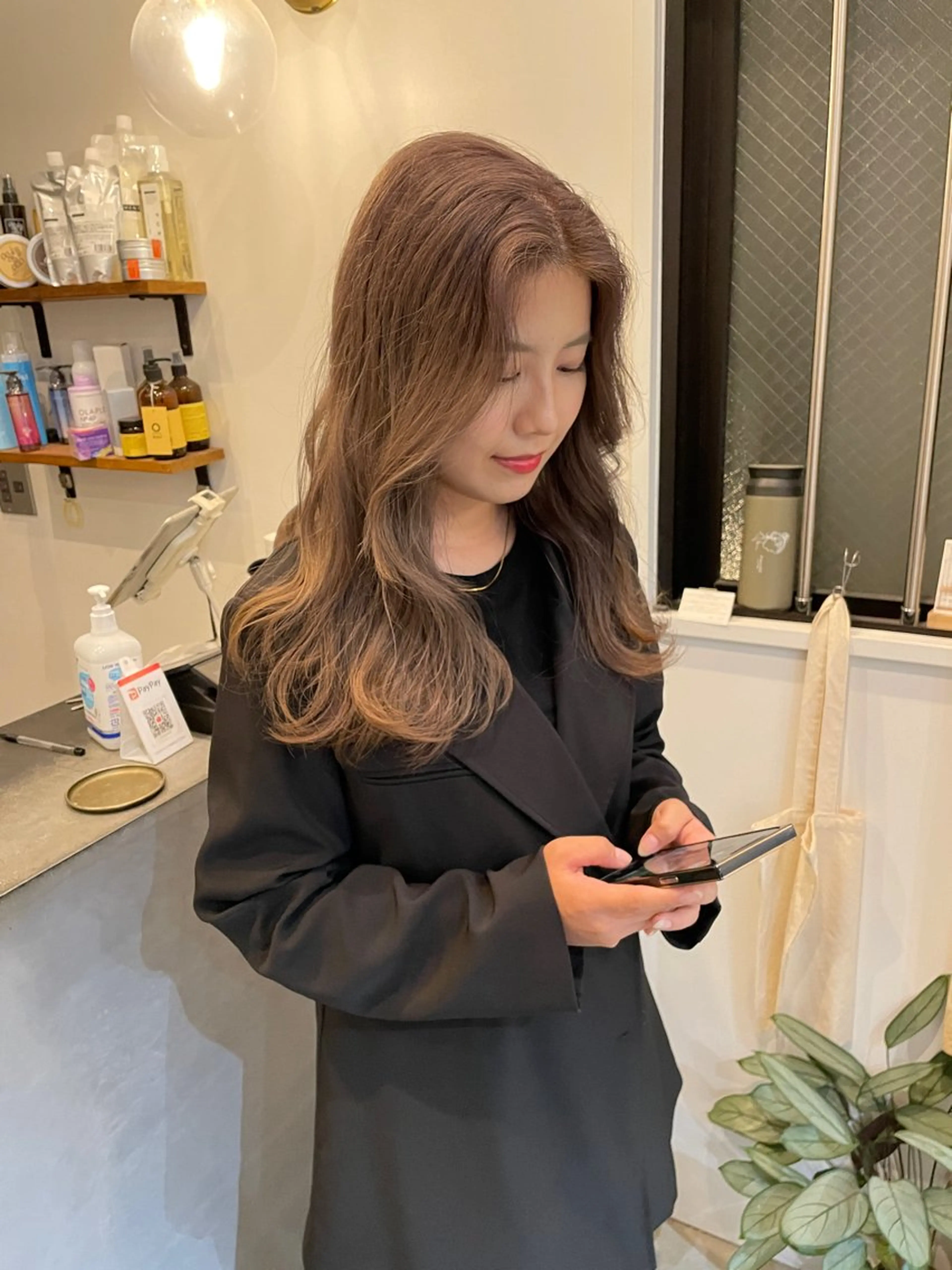 ロング fubuki🪷 似合わせカットカラーのヘアスタイル