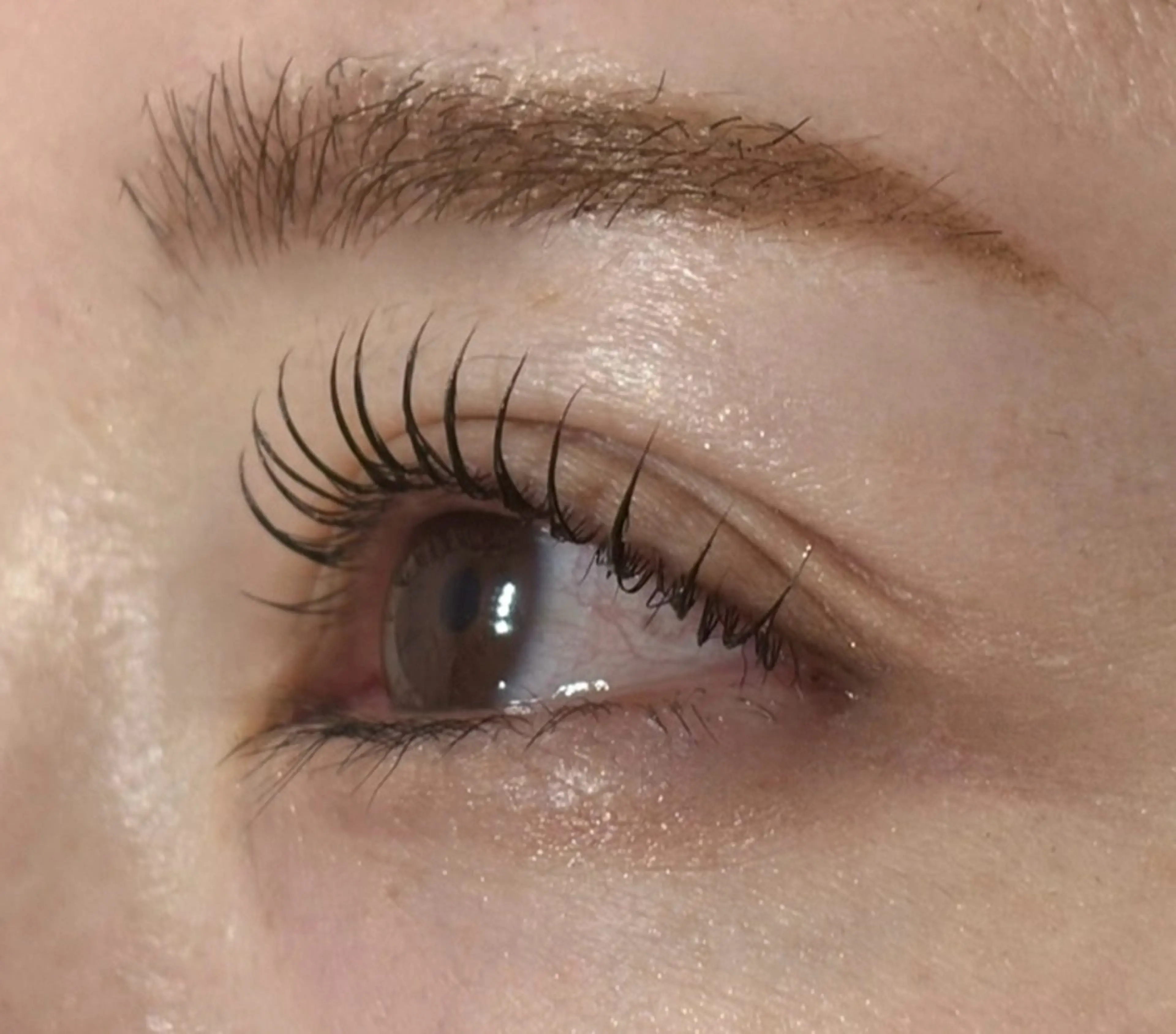 まつ毛パーマ✖️フェイスWax✖️眉毛ワックス✨角質や産毛を除去しお目元も可愛く🎀一度に全部を綺麗に✨✨の写真