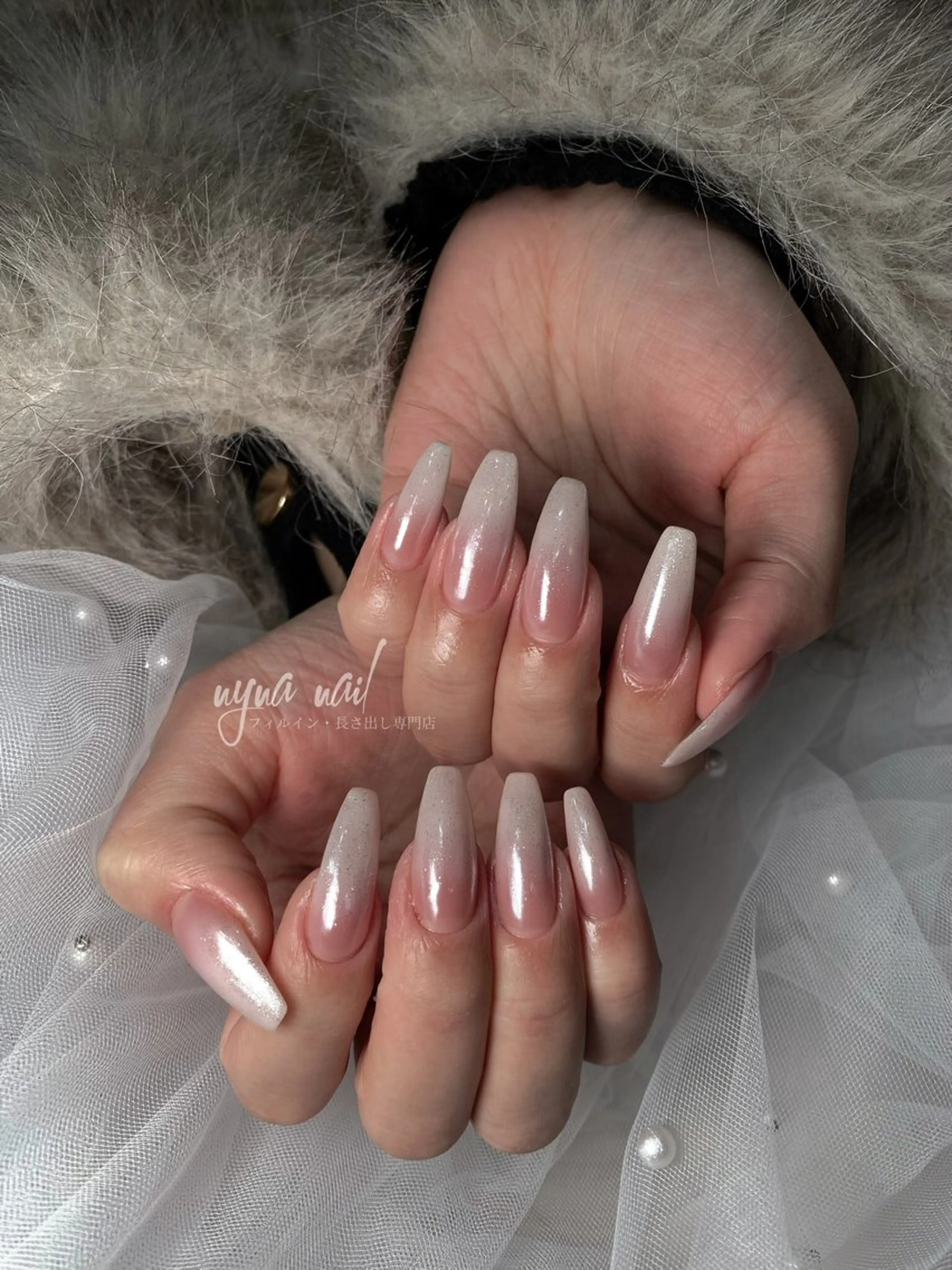 ネイル ハンドネイル 長さ出し専門 nynaのネイルデザイン