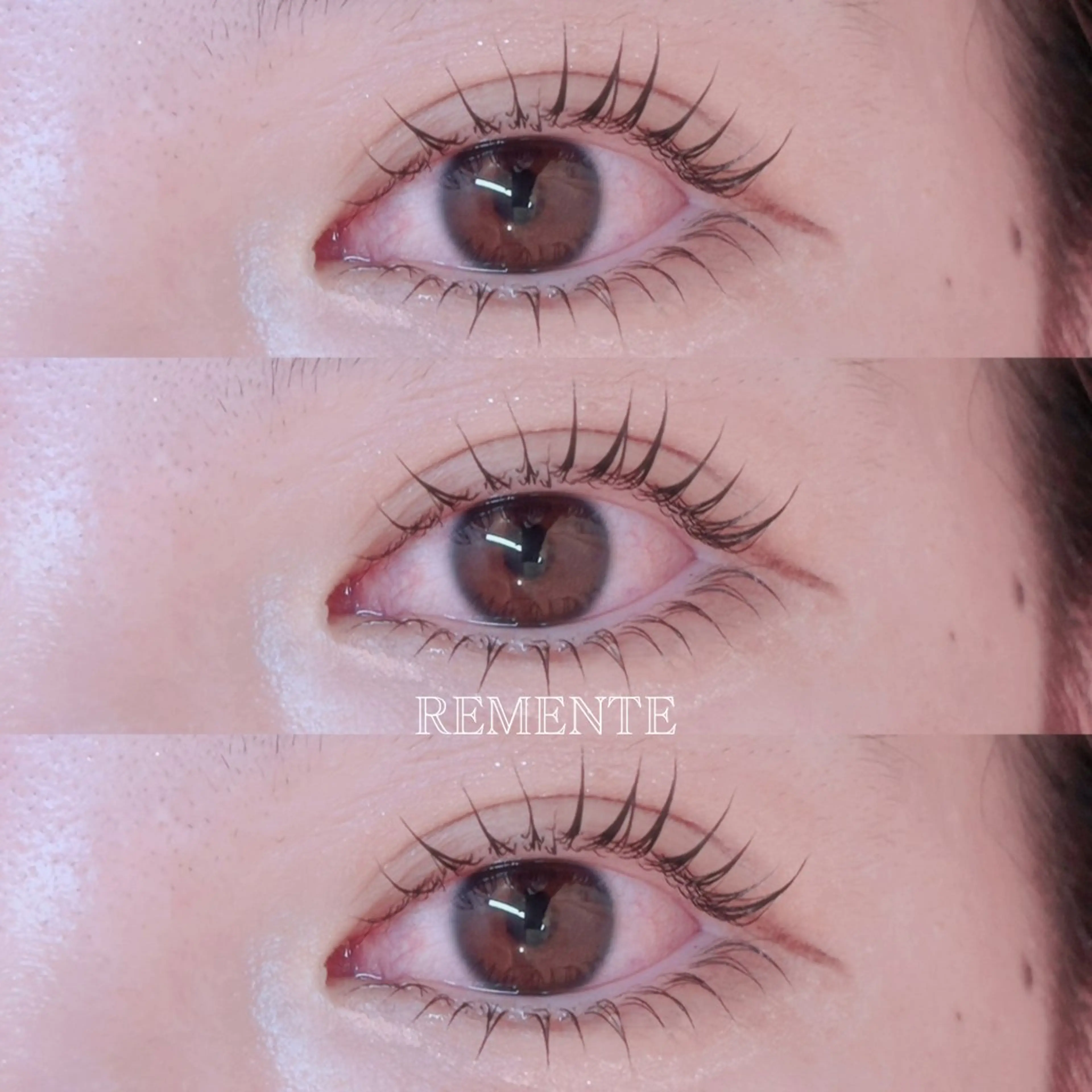 【韓国風束感まつげパーマ上下セット】パリジェンヌからナチュラルまで🦋中顔面短縮効果で可愛らしい印象に❣️の写真