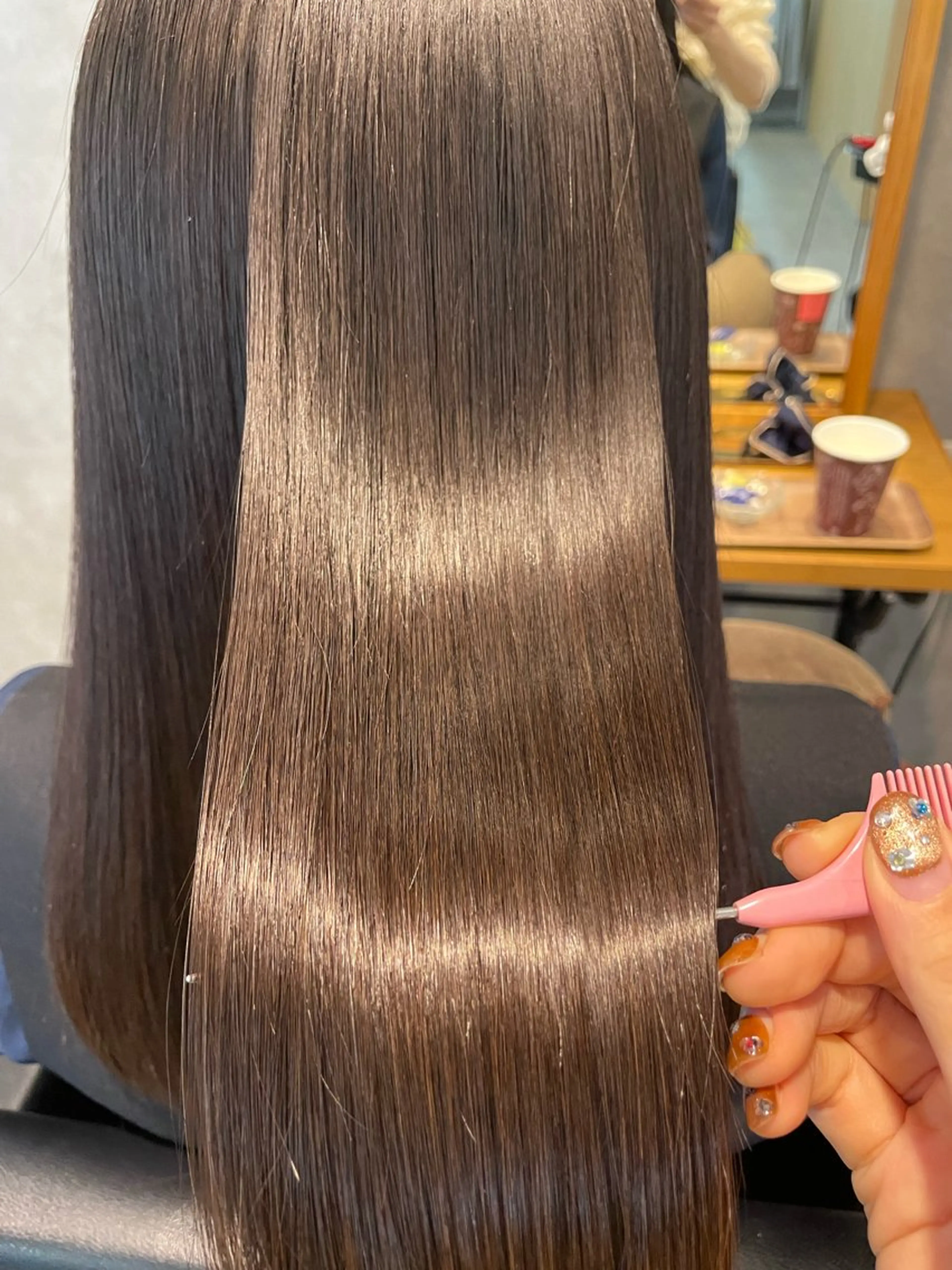 セミロング ✨美髪サラ艶トレンド 橋柿 実紀✨のヘアスタイル