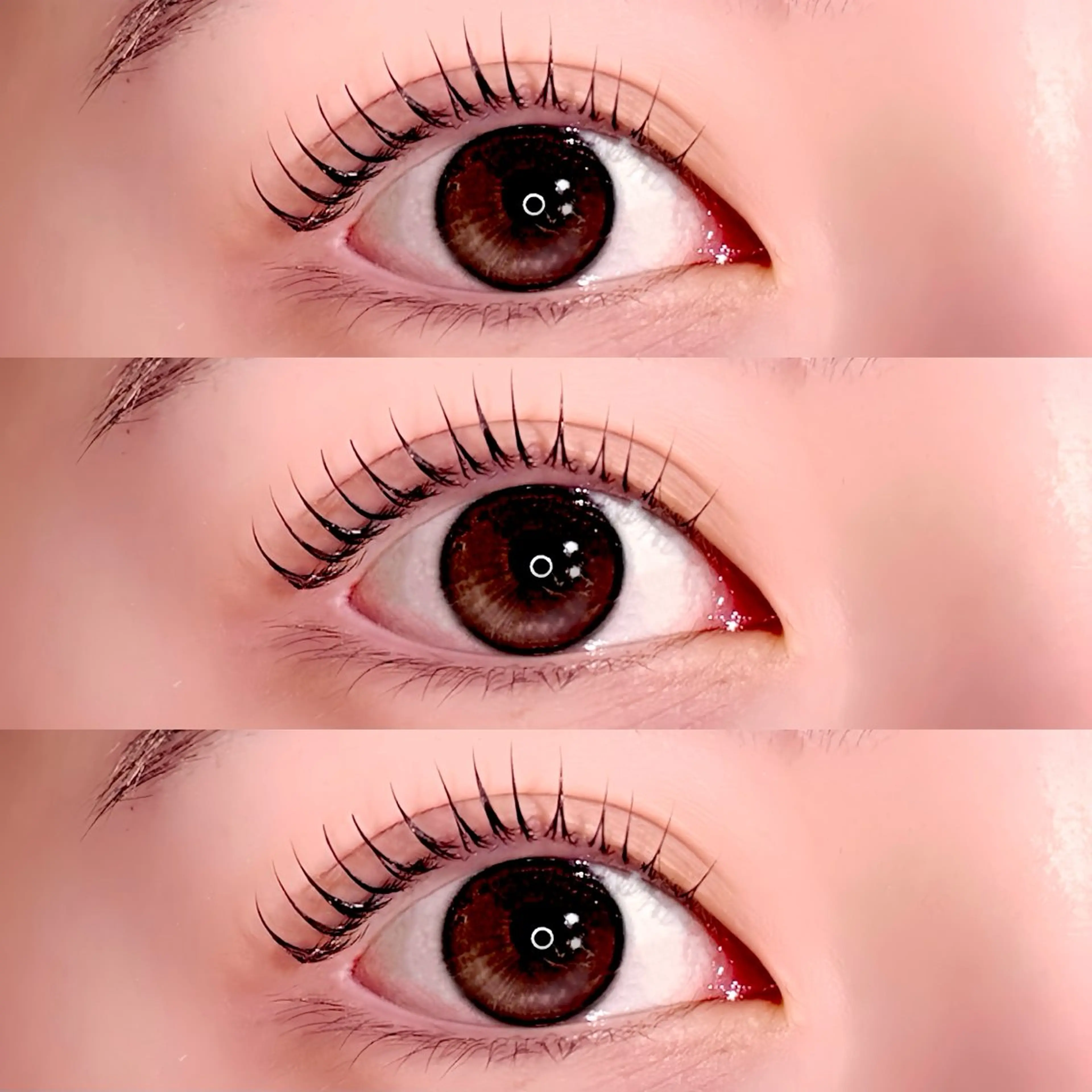 マツエク・マツパ マツパ NANAMI🖤 ‎のマツエク・マツパデザイン