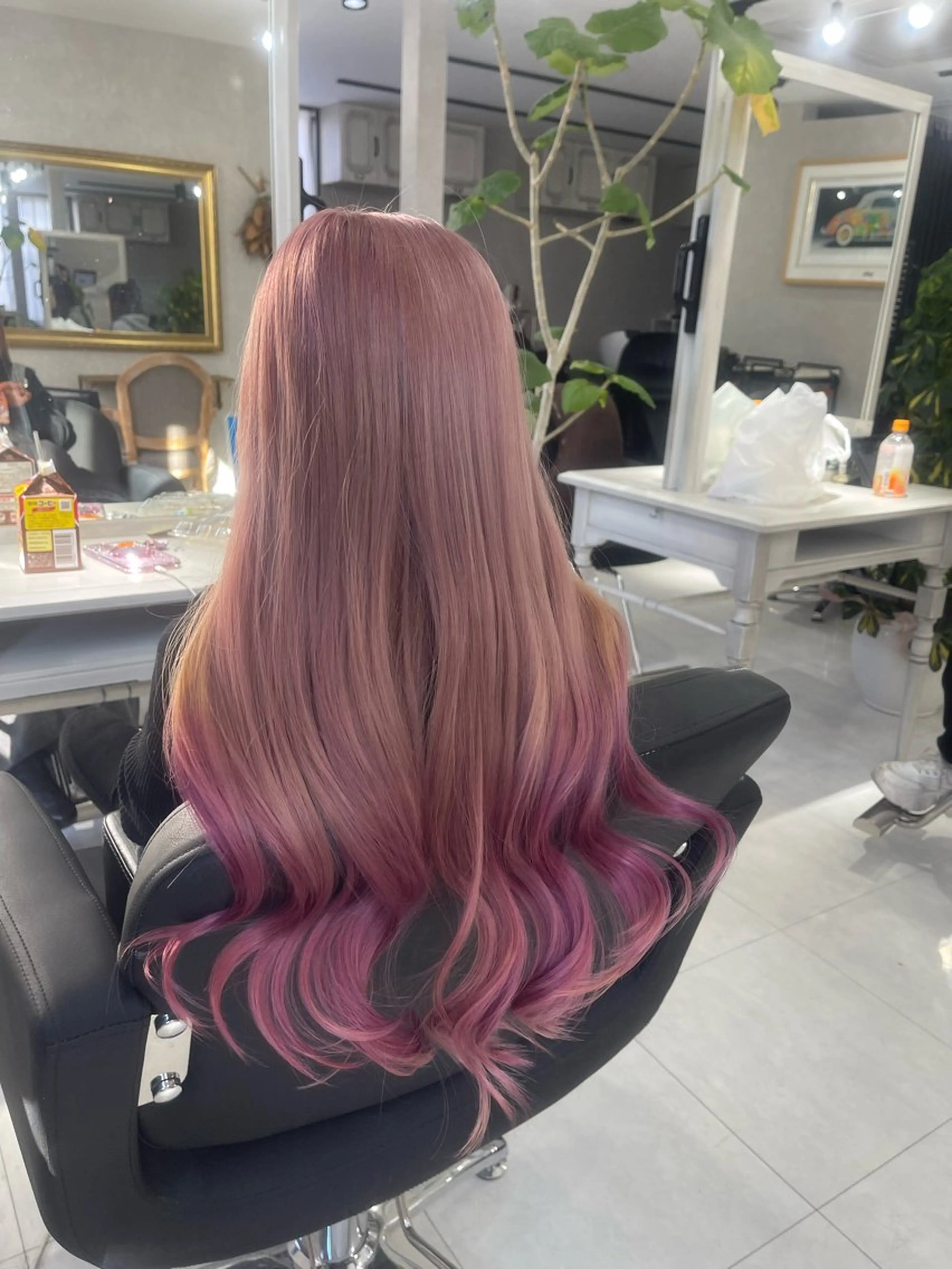 ロング カラー 穐山 翔のヘアスタイル