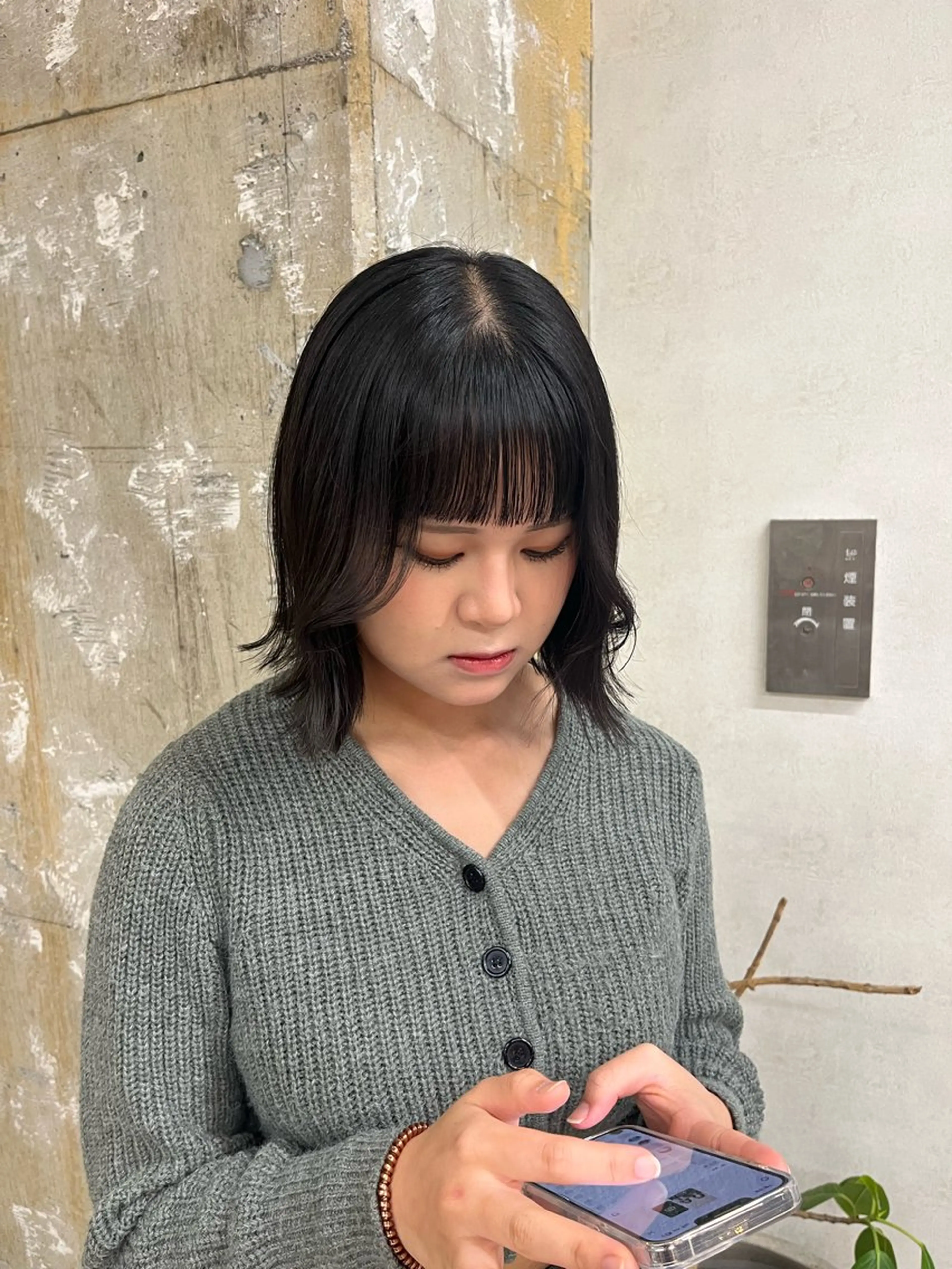 ショート 寒色 ♡ レイヤー ┊︎miyuのヘアスタイル