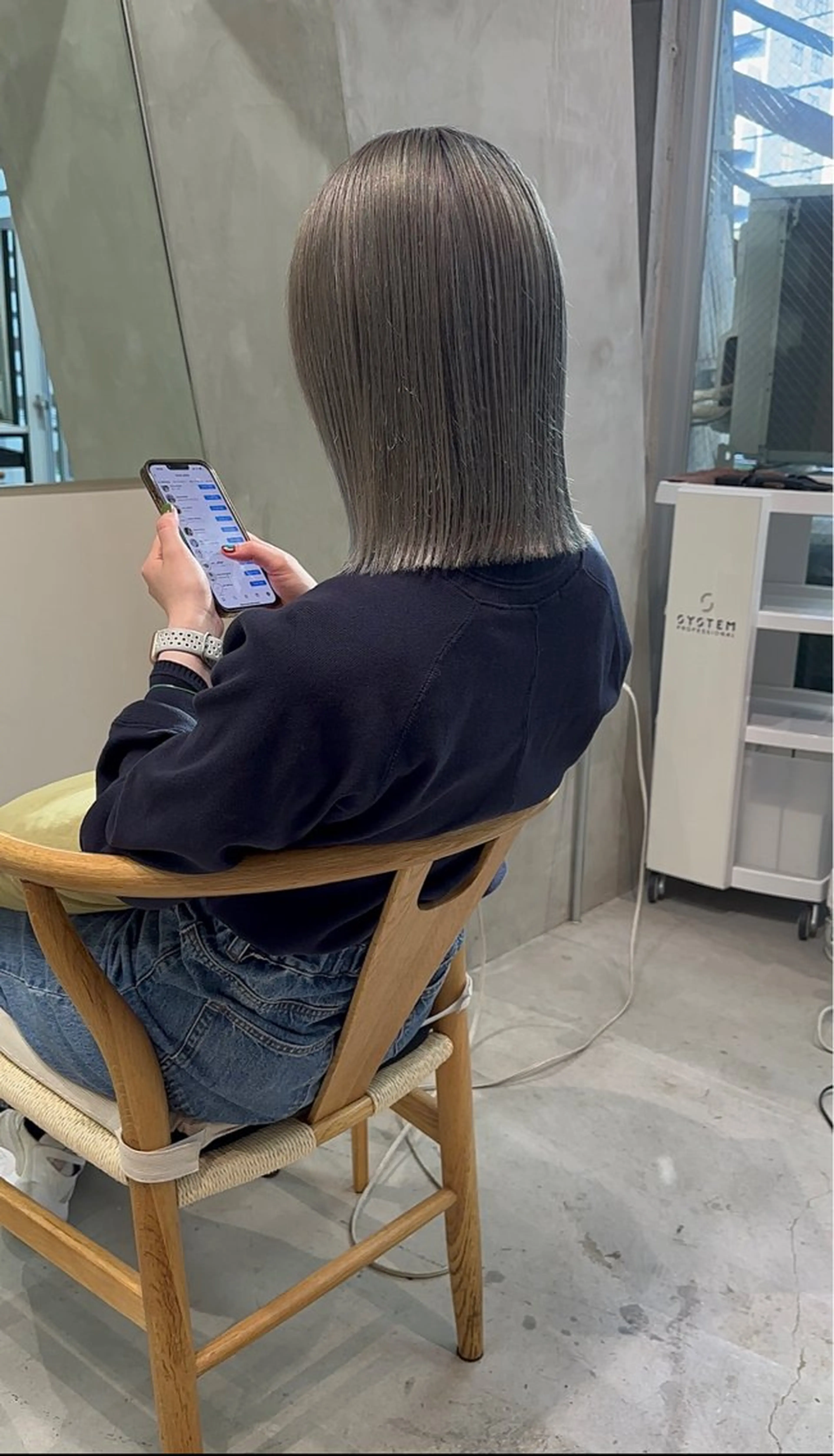 ショート カラー ダブルカラー ヘアカラー mee.urawa所属・似合わせショート×透 明感/やじまたかしのヘアスタイル