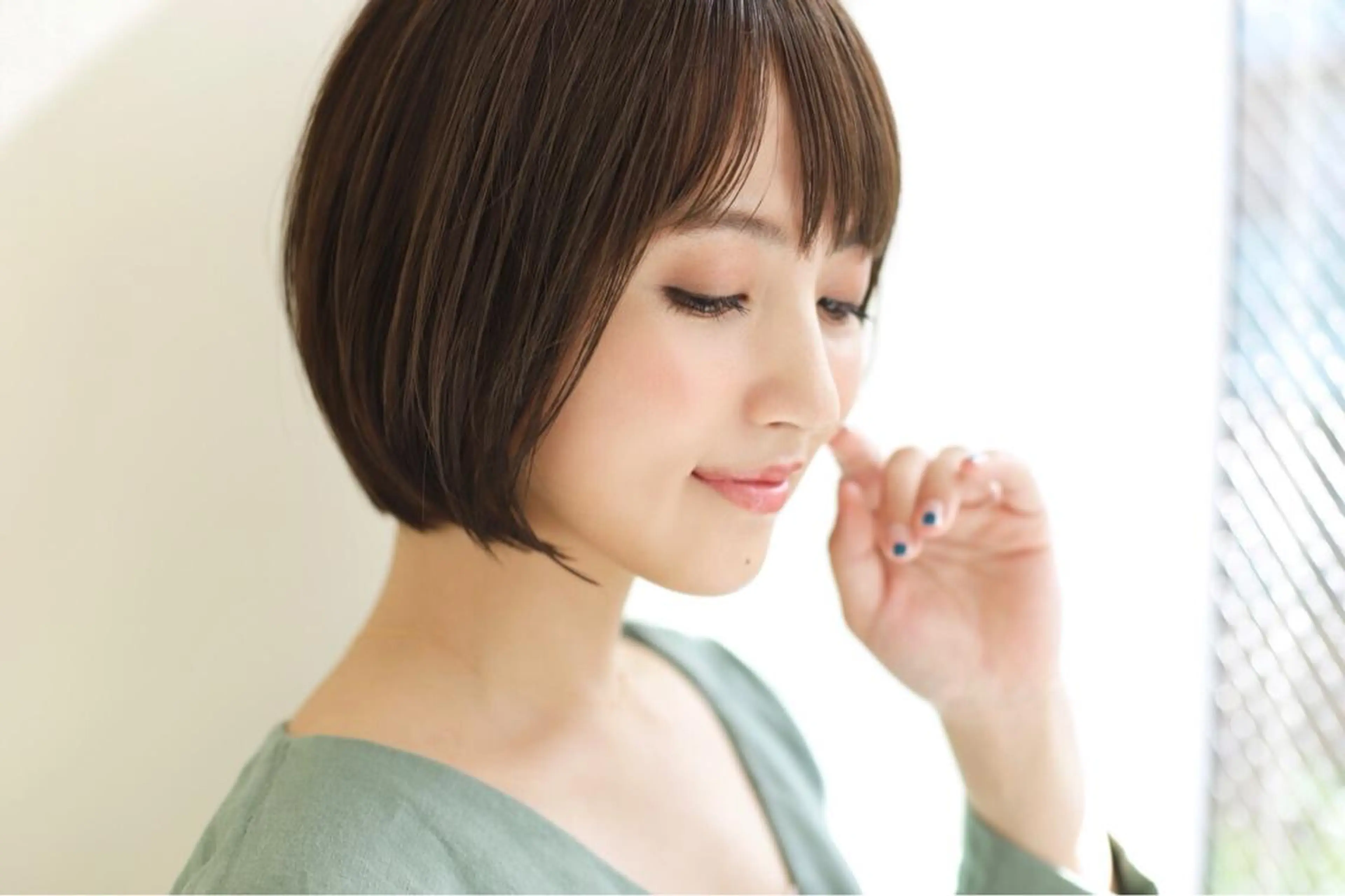 ショート カラー ボブ 💫期間限定価格💫 似合わせカット🧚のヘアスタイル