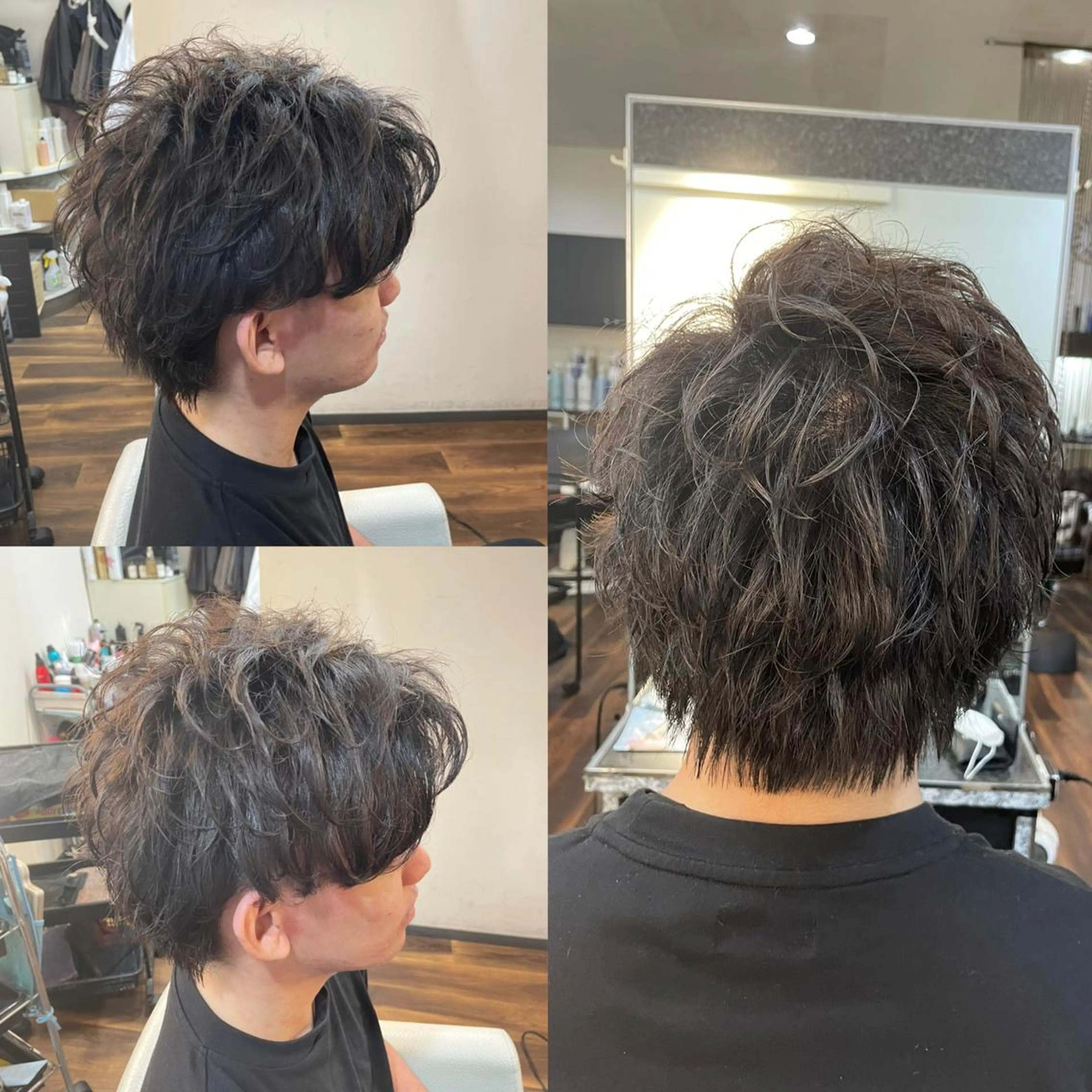 パーマ メンズ カット パーマ Leggu所属・木田 智大のヘアスタイル