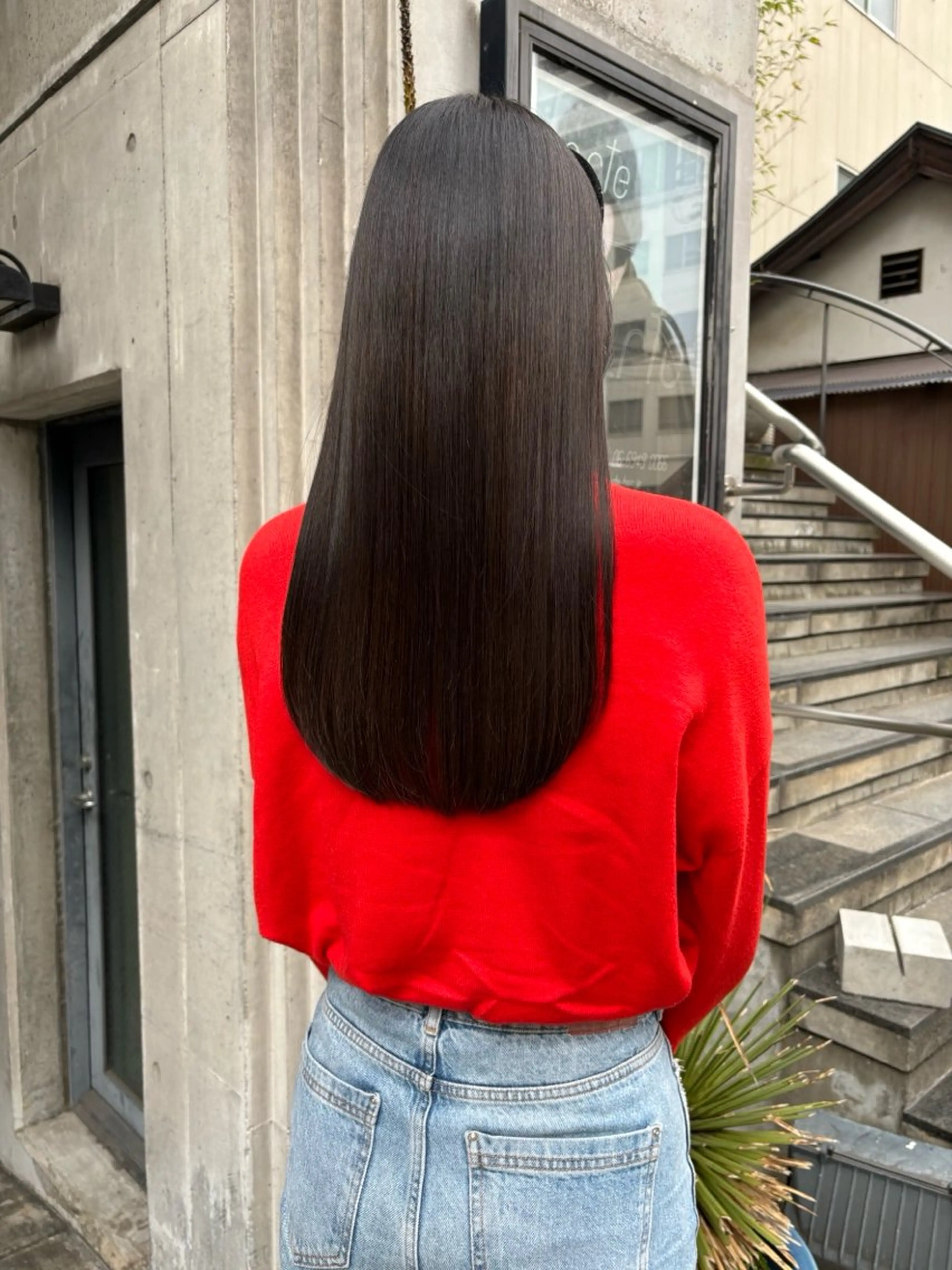 【✨ミニモ限定✨】11月19日18時​〜​⭕️平日限定‼️美髪ストレートパーマ　備考必読‼️の写真